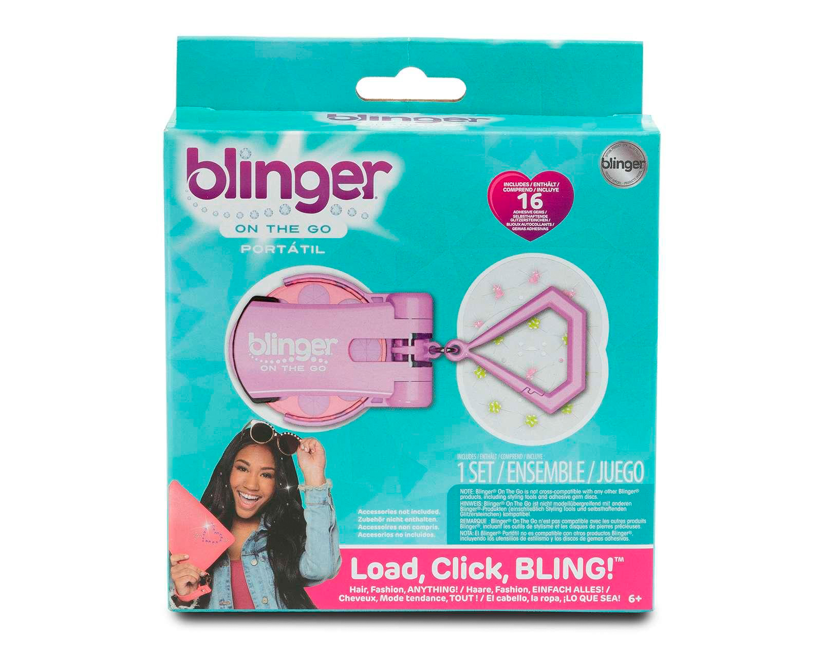 Foto 3 pulgar | Foto 2 | Juego para Decoración Go Glam Blinger On the Go