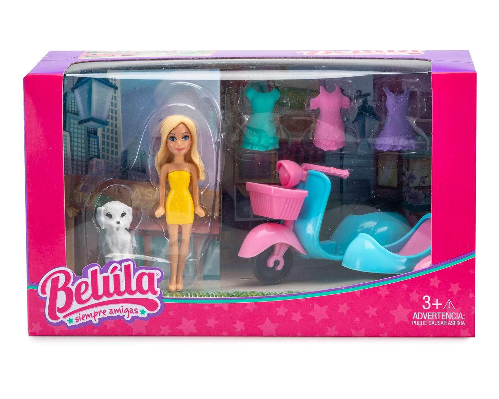 Foto 1 | Foto 1 | Muñeca Belúla con Motocicleta y Accesorios