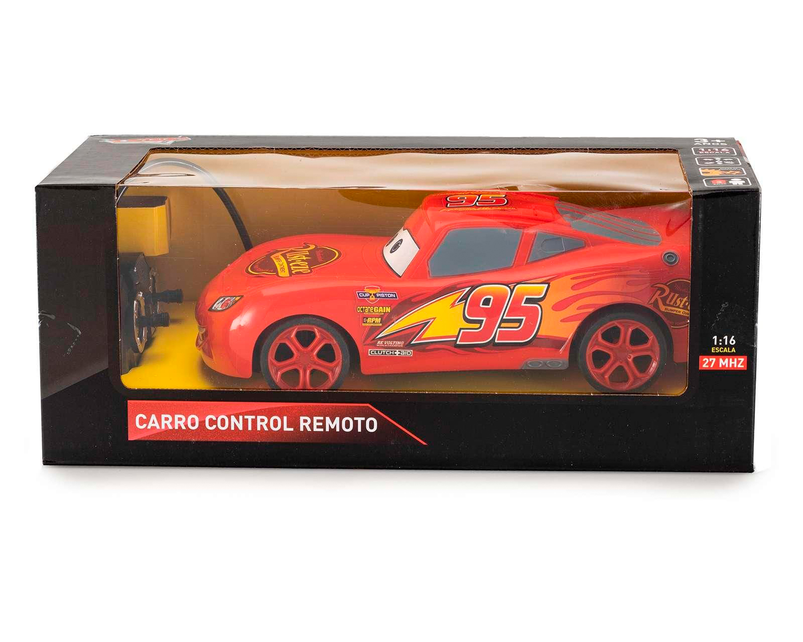 Carro a Control Remoto Disney Rayo McQueen