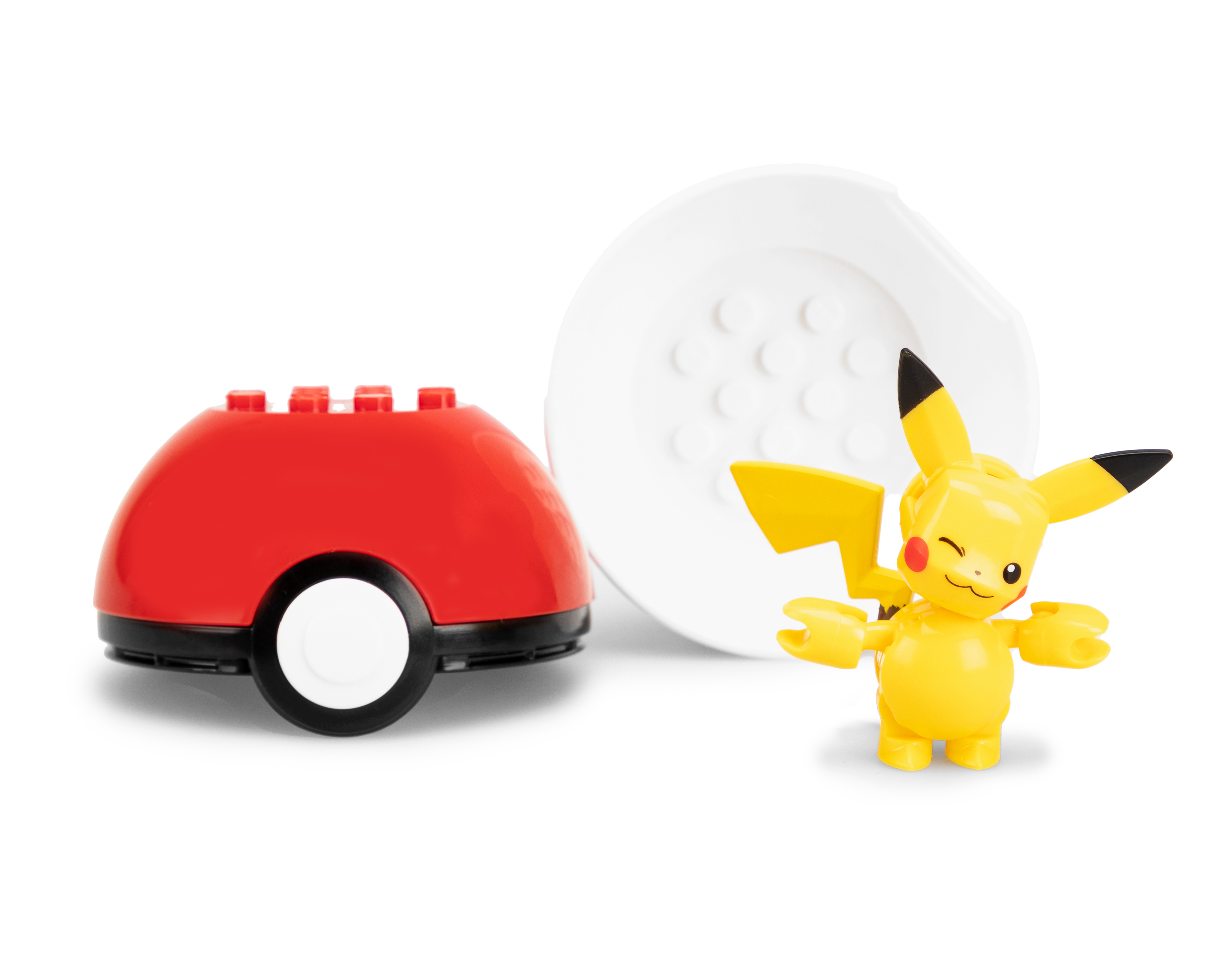 Foto 4 pulgar | Foto 3 | Figura Mega Construx Pokebola Pikachu