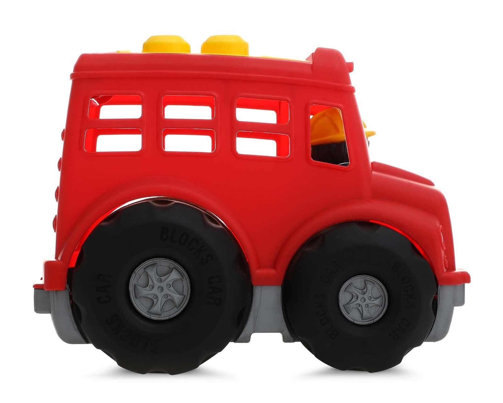 Foto 3 | Foto 3 | Camión y Bloques de Construcción Kidz Corner 10 Piezas