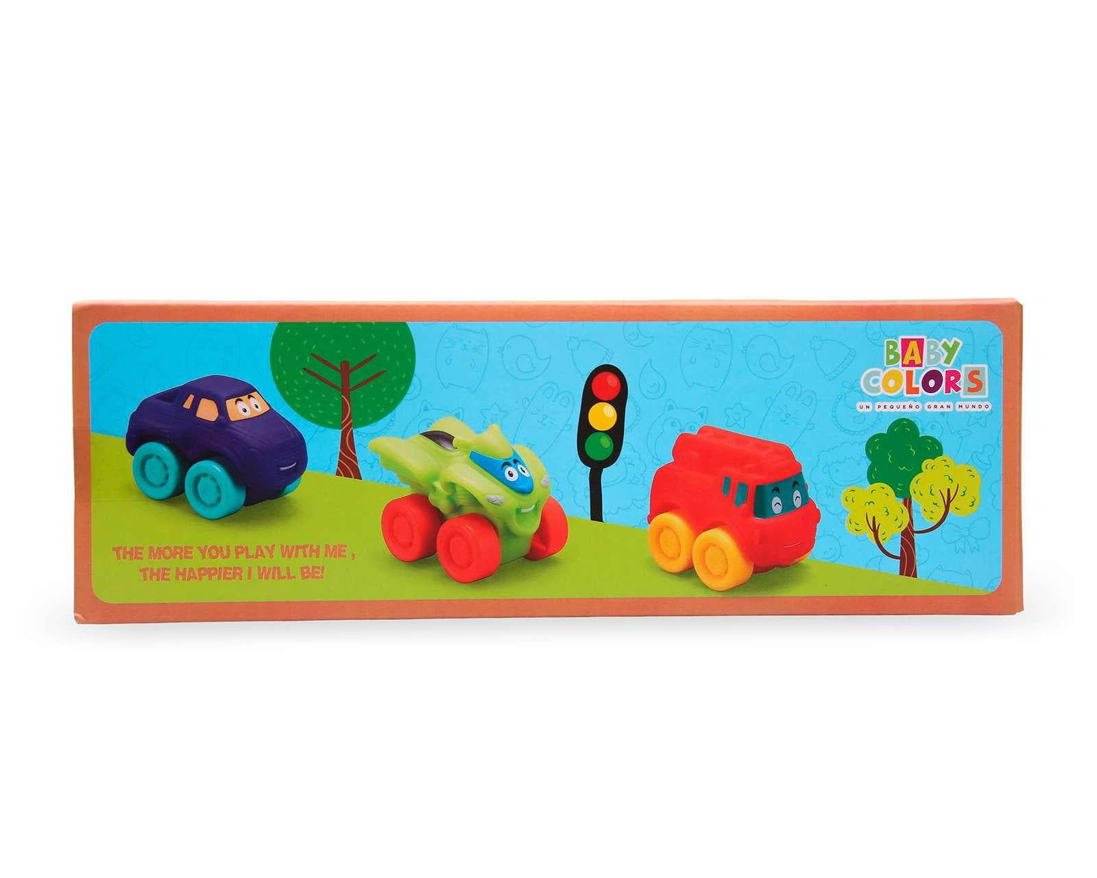 Foto 3 pulgar | Foto 2 | Carros Baby Colors 4 Piezas