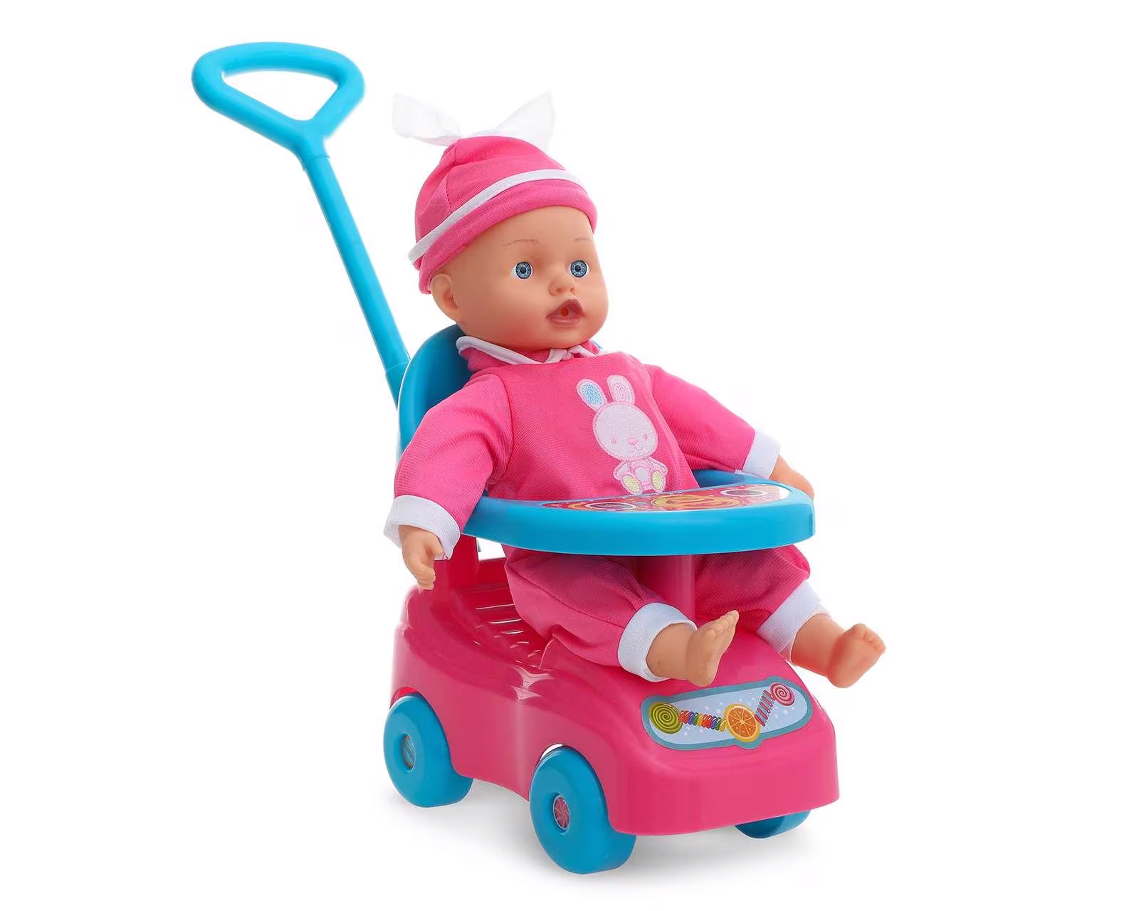 Foto 3 pulgar | Foto 2 | Muñeca Baby Bu con Carrito