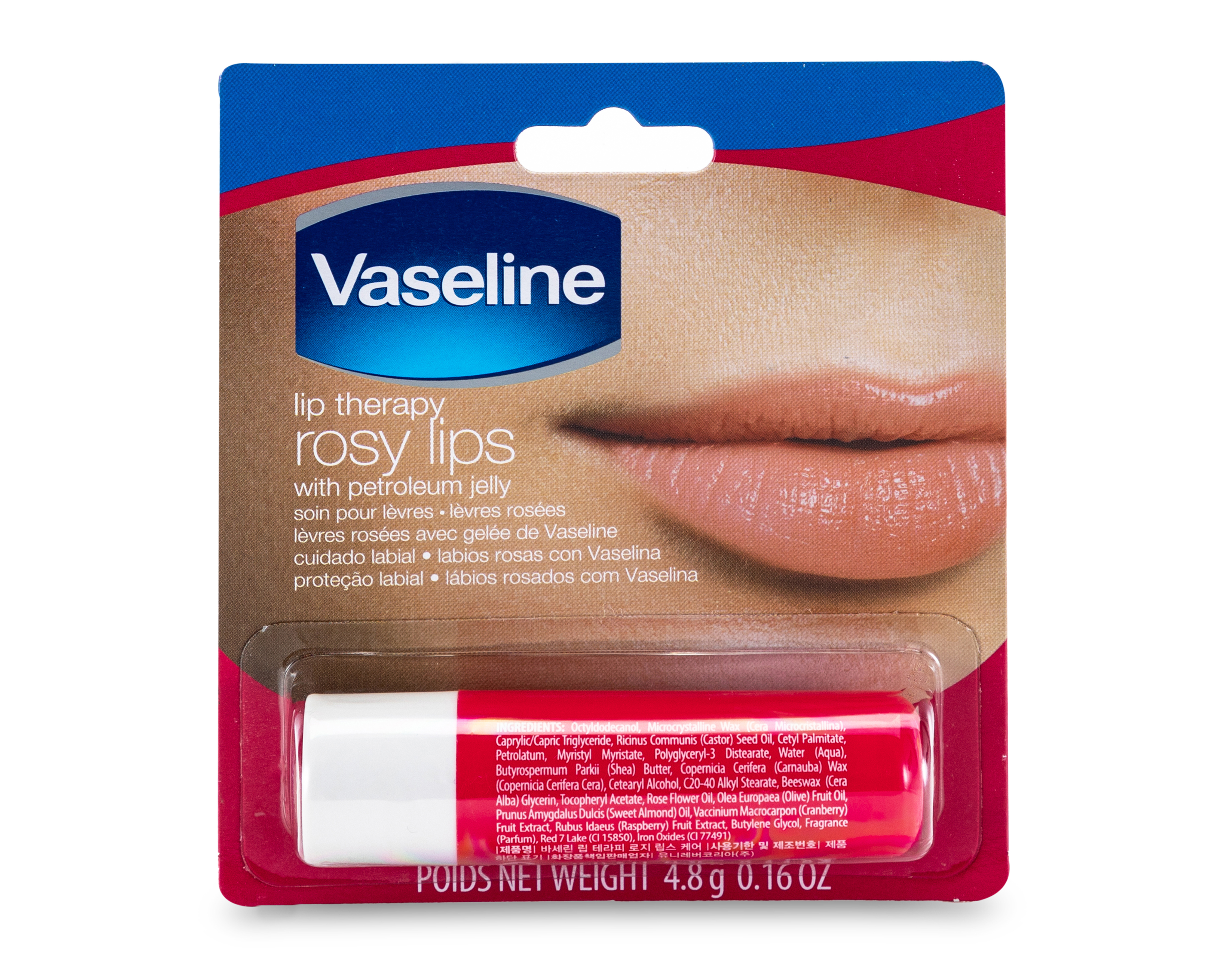 Foto 2 pulgar | Foto 1 | Bálsamo para Labios Vaseline Rosy Lips