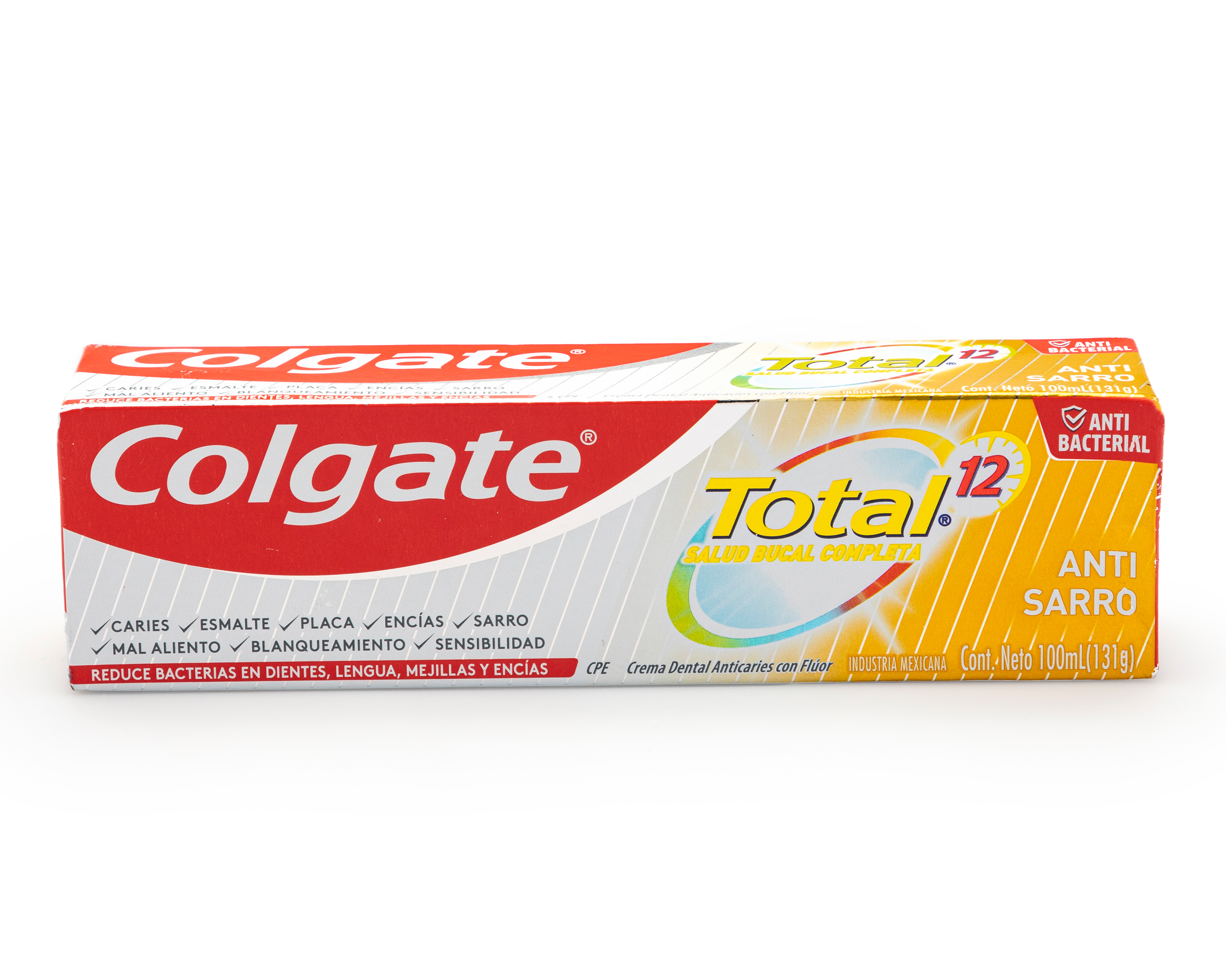 Foto 2 pulgar | Foto 1 | Pasta Dental Colgate Total Antisarro 100 ml