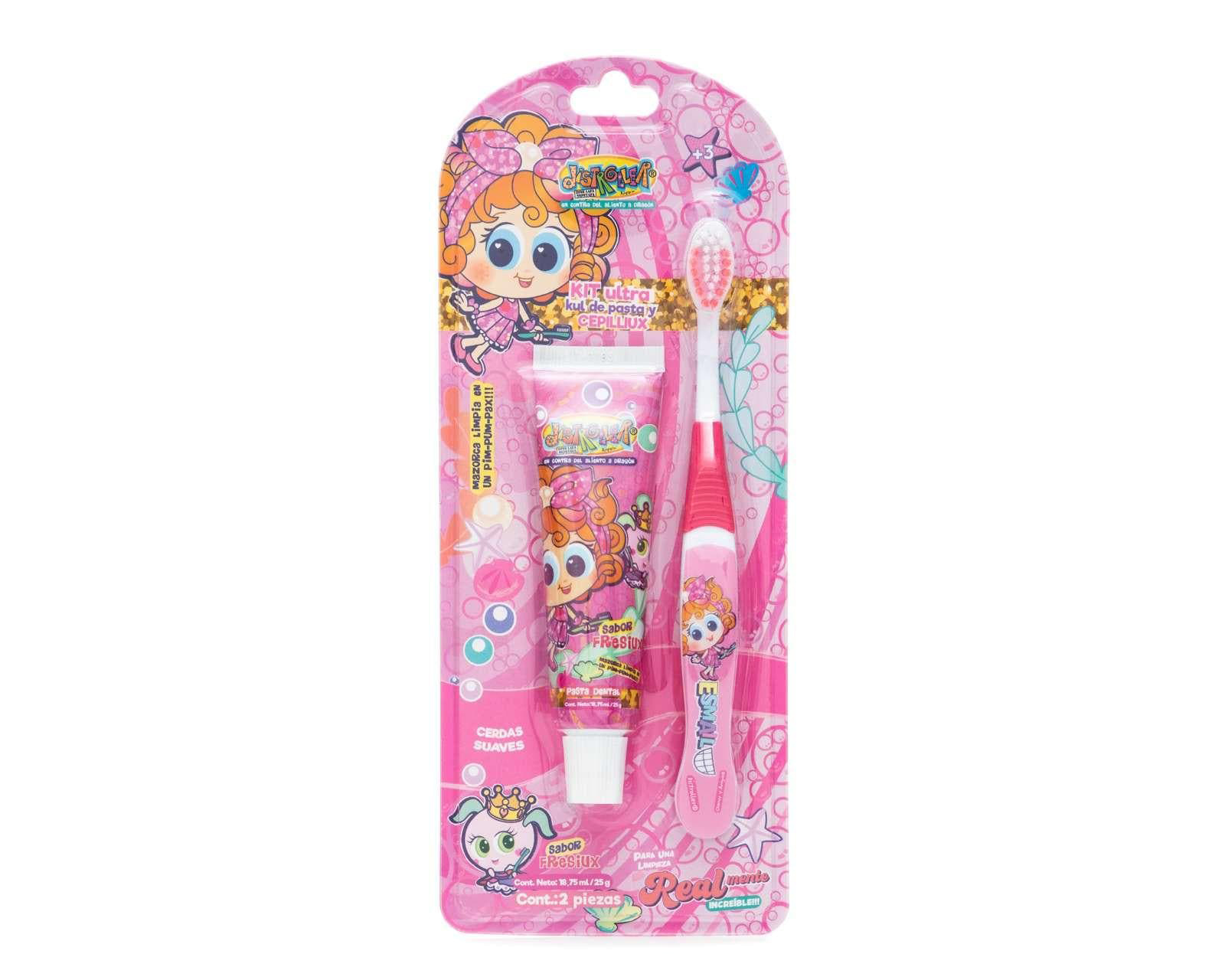 Cepillo y Pasta Dental Distroller Sabor Fresiux 18.75 ml