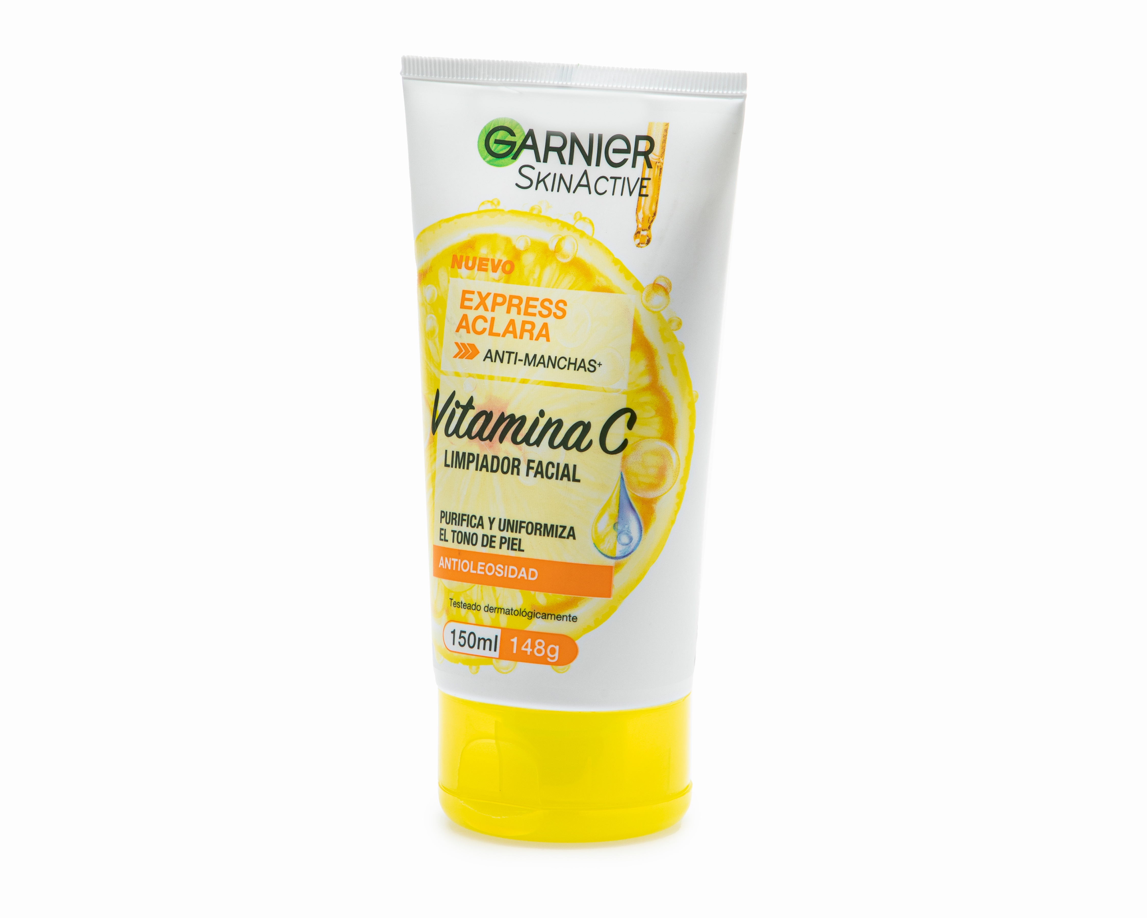 Foto 3 pulgar | Foto 2 | Limpíador Facial Garnier Skin Active Aclarante 150 ml
