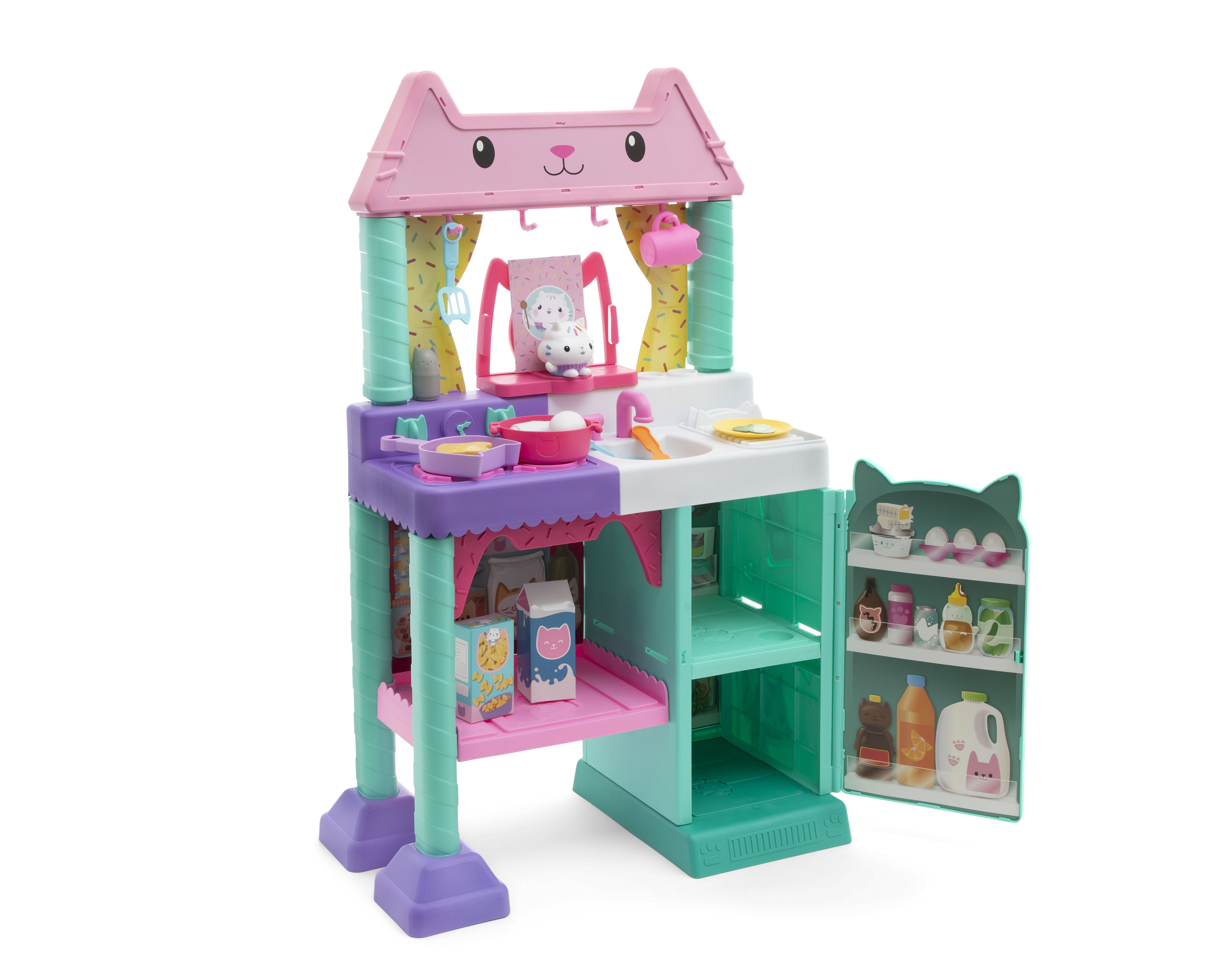 Foto 3 | Foto 3 | Cocina para Crear Platos con Cakey Spin Master Gabby's Dollhouse
