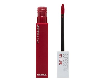 Foto 2 | Foto 2 | Labial Líquido Maybelline SuperStay Matte Ink Exhilator Rojo