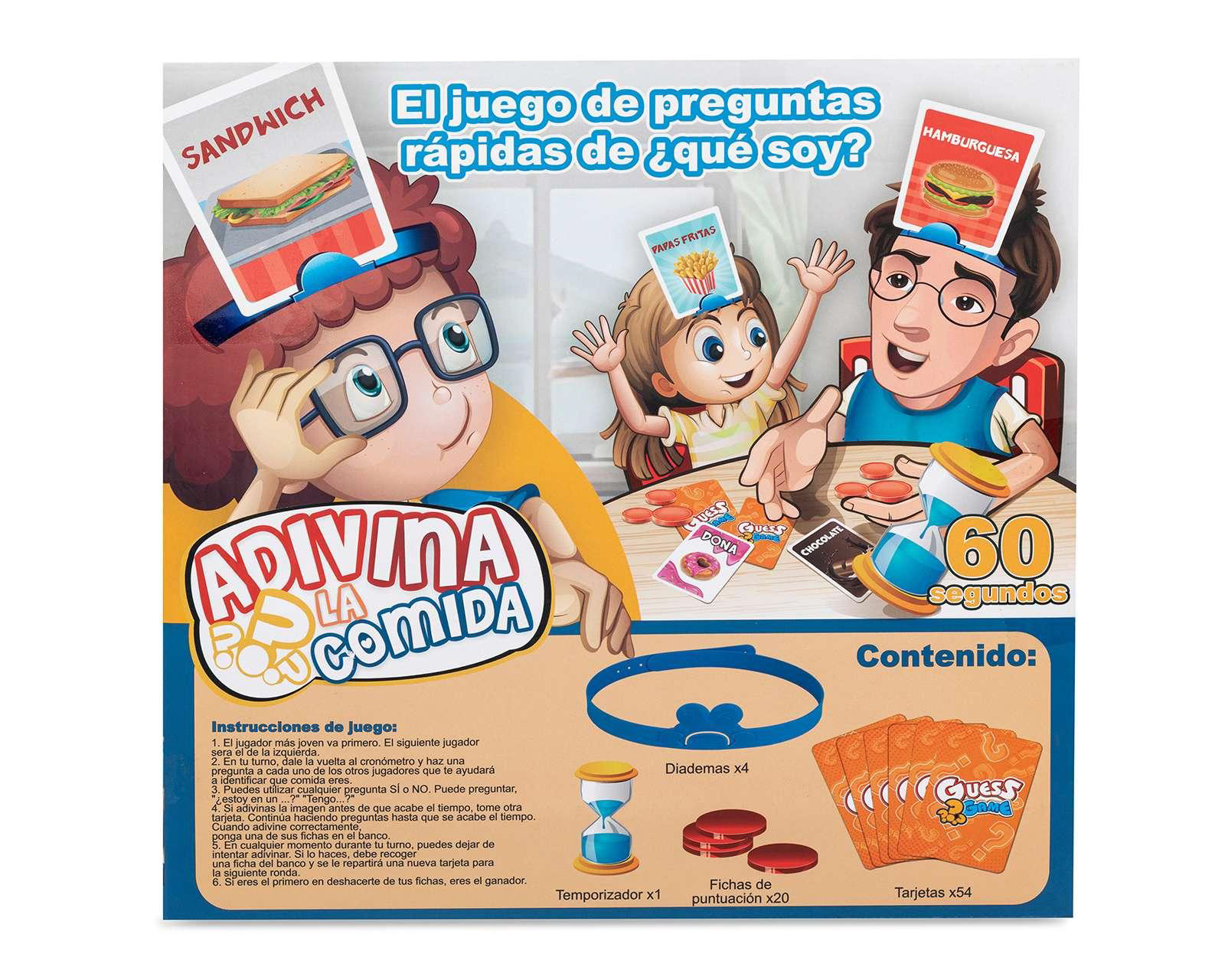 Foto 2 | Foto 2 | Juego de Mesa Adivina la Comida Funzone