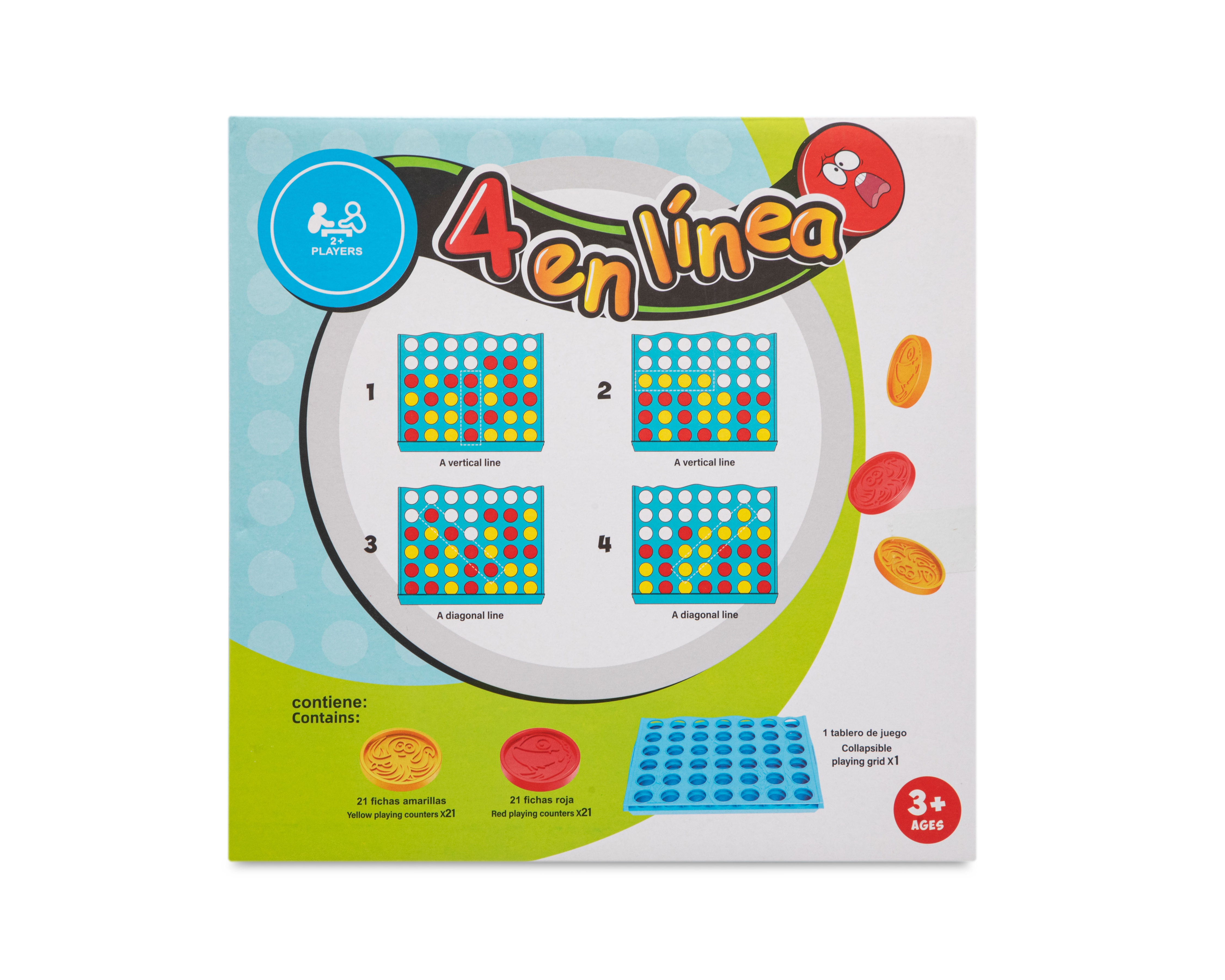 Foto 3 pulgar | Foto 2 | Juego de Mesa Conecta 4 Funzone