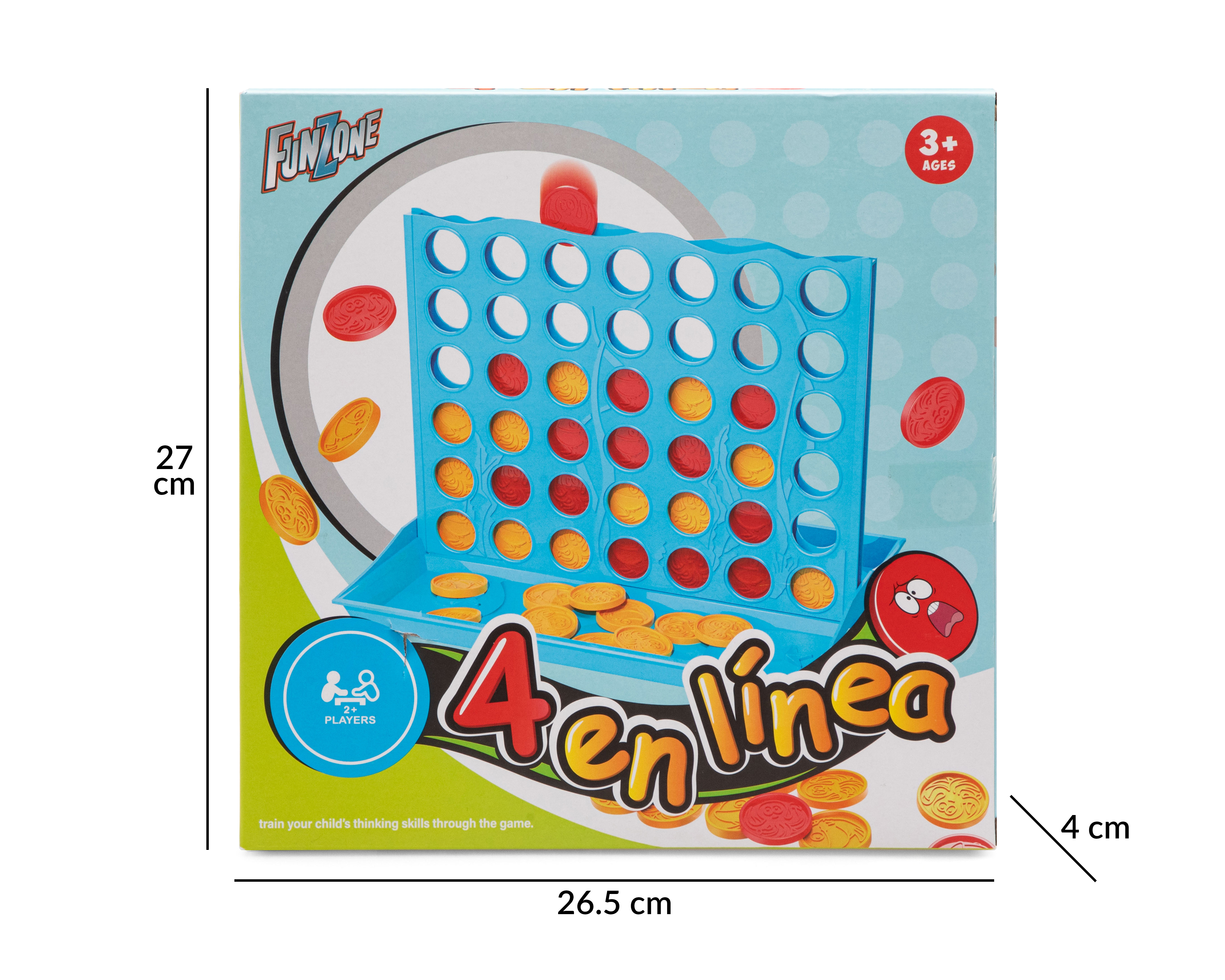 Foto 5 pulgar | Foto 4 | Juego de Mesa Conecta 4 Funzone