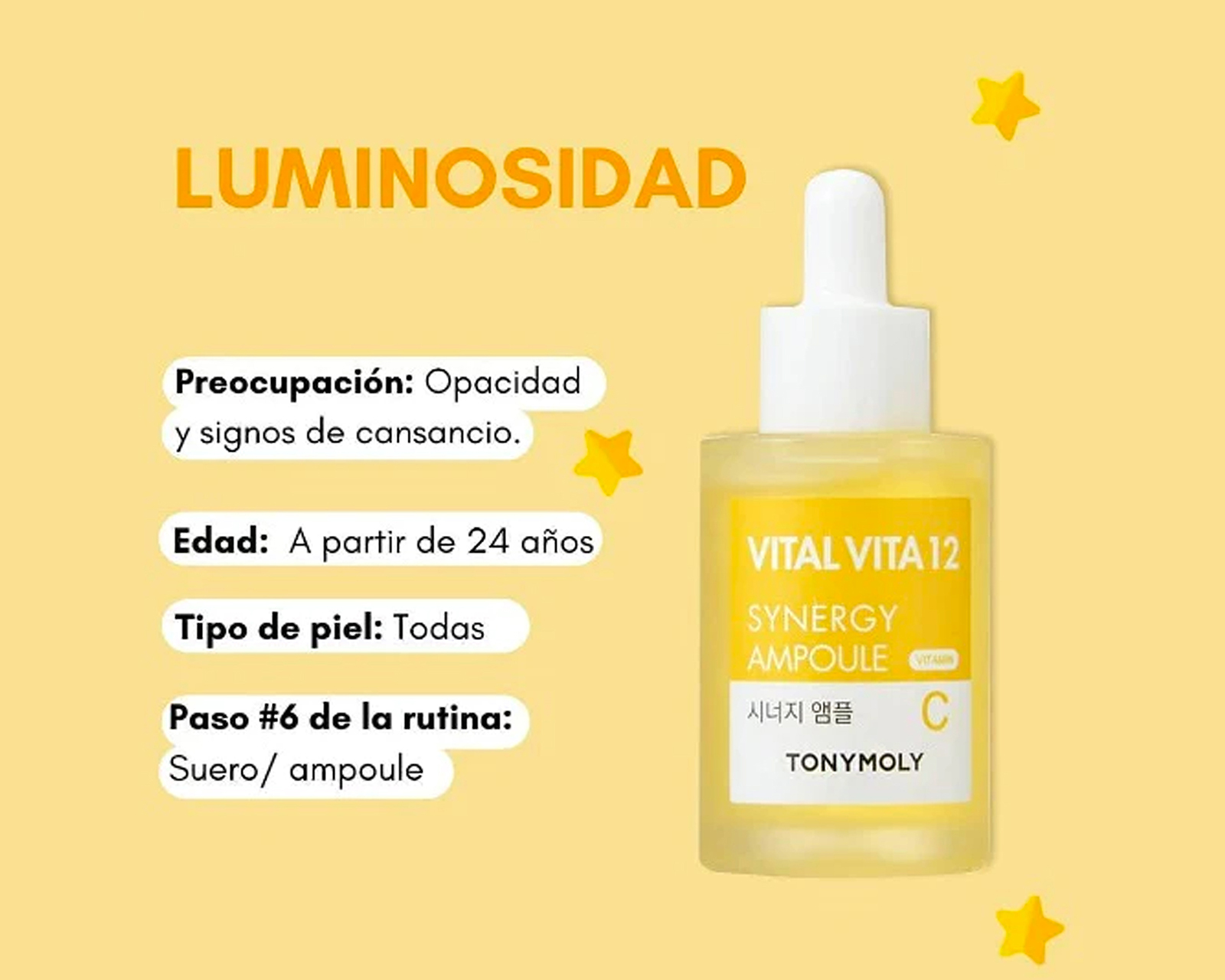 Foto 3 pulgar | Foto 2 | Suero Facial con Vitamina C Tony Moly Vital Vita 12 30 ml