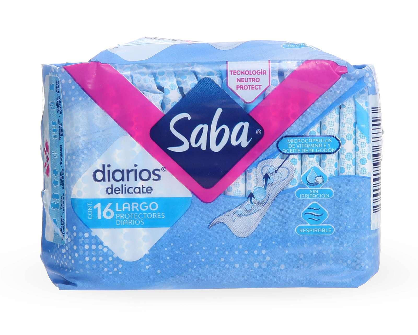 Foto 2 pulgar | Foto 1 | Protectores Saba Largos con 16 Piezas