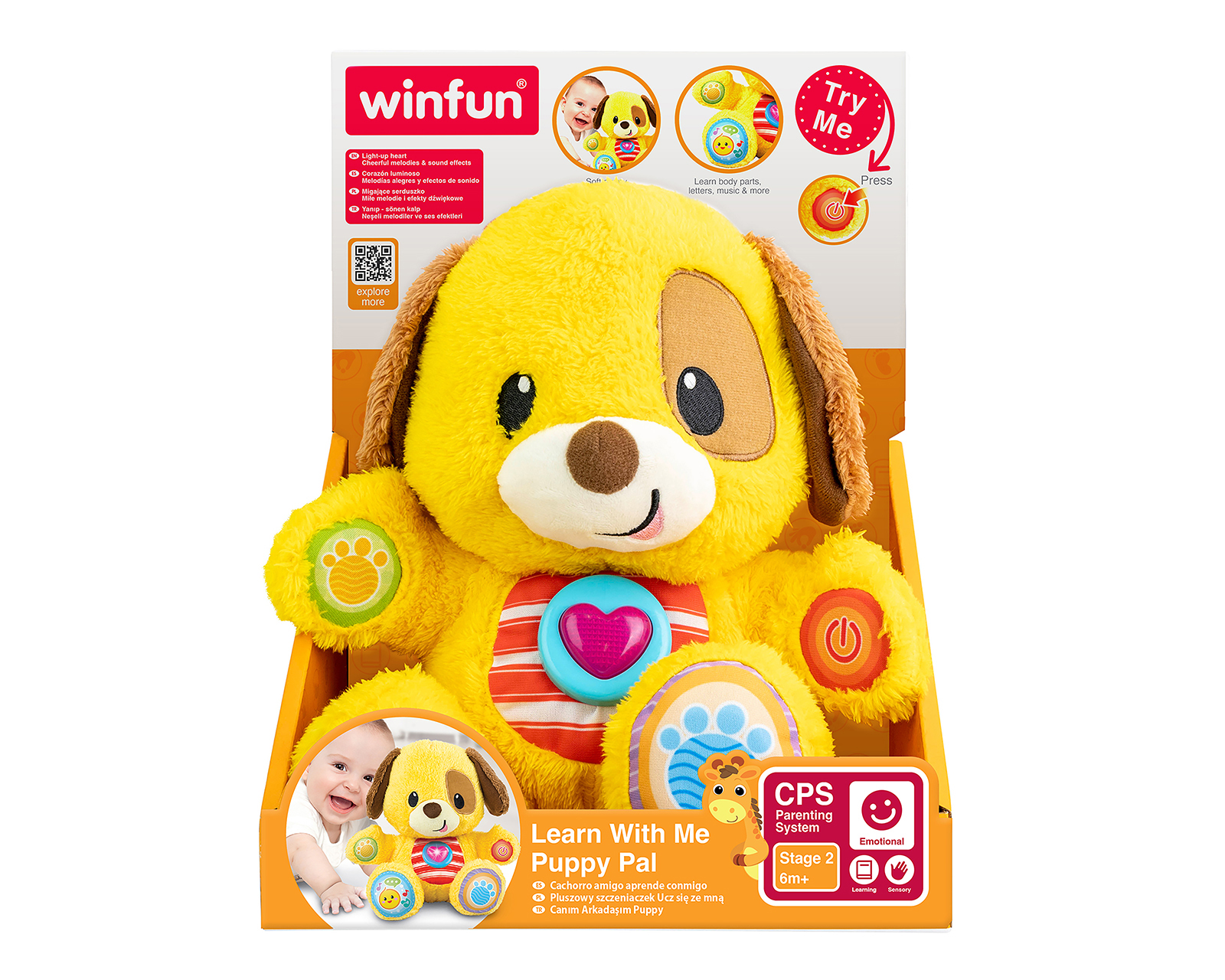 Foto 1 | Foto 1 | Perrito de Peluche Winfun Musical