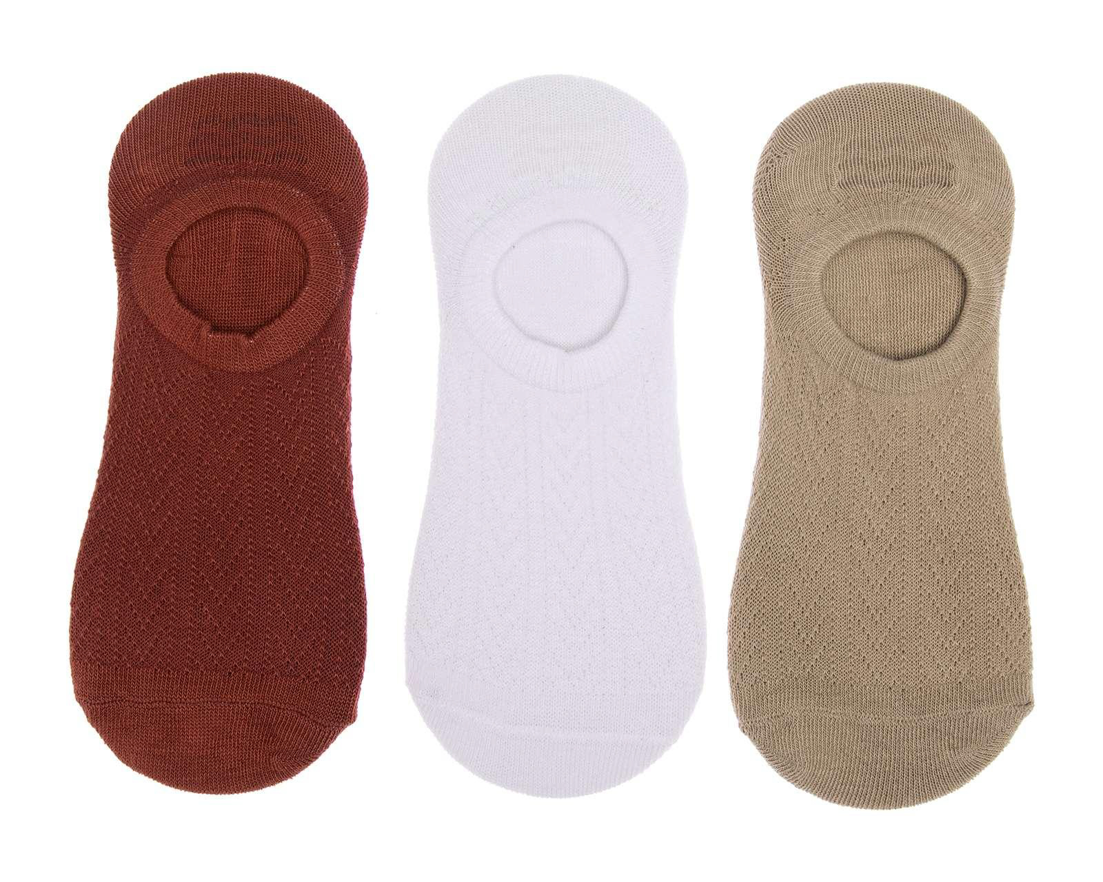 Calcetas Invisibles 18 Forever para Mujer 3 Pares