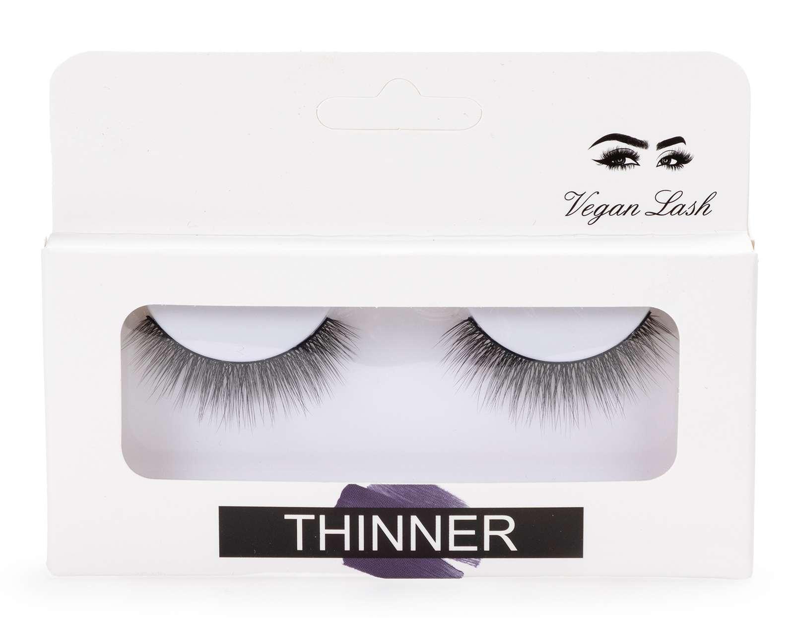 Pestañas Postizas Thinner Veganas