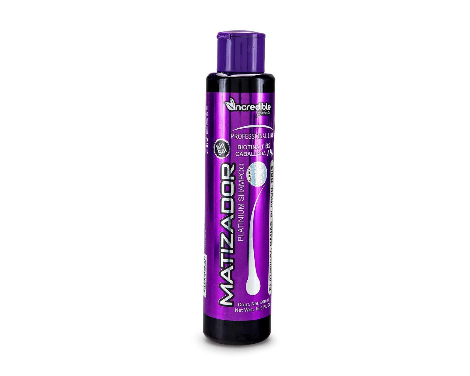 Foto 2 pulgar | Foto 1 | Shampoo Incredible Products Matizador 500 ml