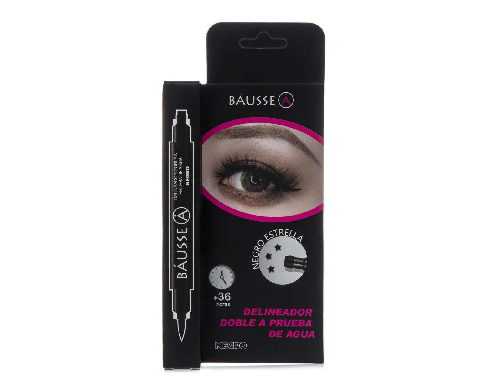 Foto 2 pulgar | Foto 1 | Delineador para Ojos Bausse Negro a Prueba de Agua