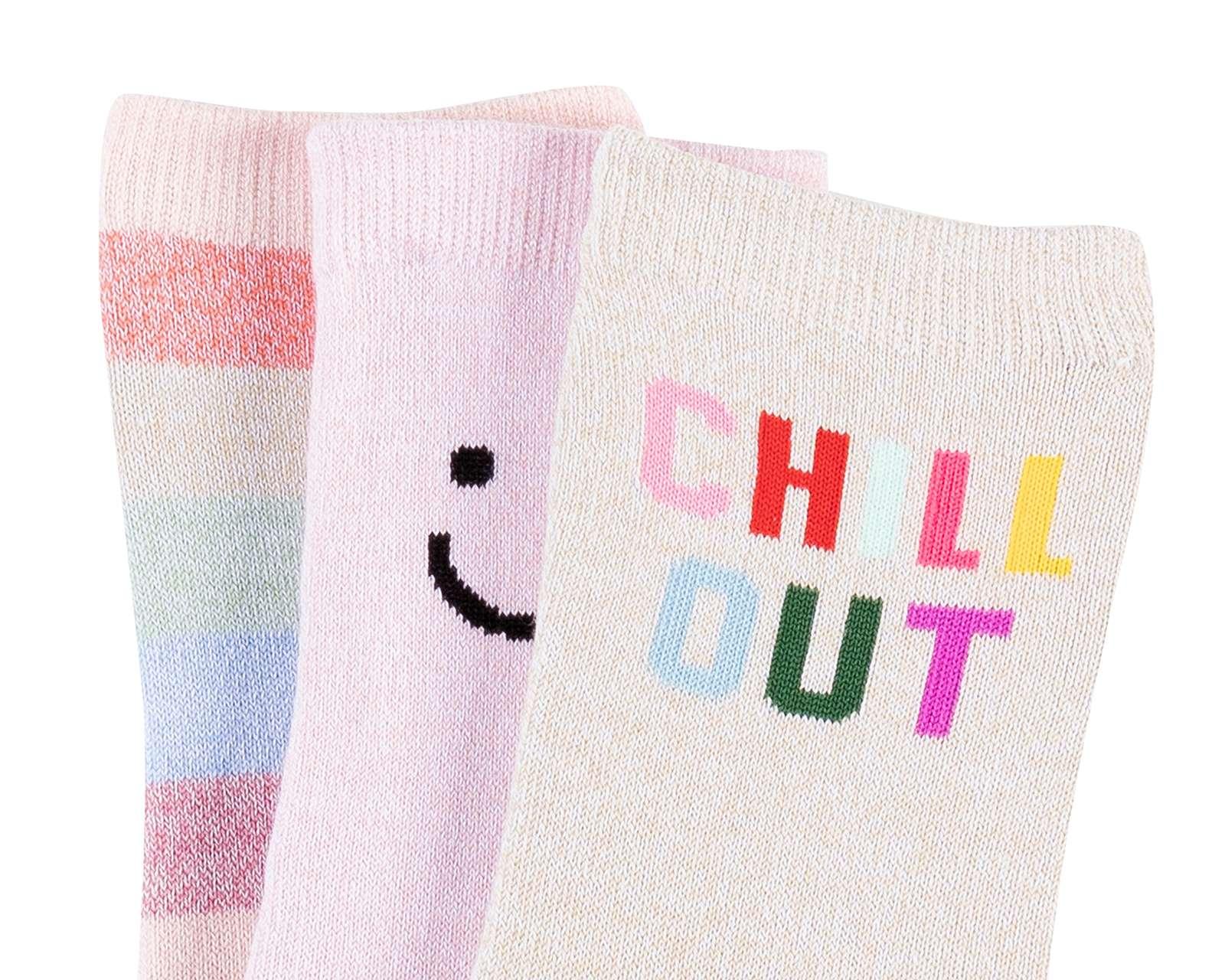 Foto 2 | Foto 2 | Calcetas Largas 18 Forever para Mujer 3 Pares