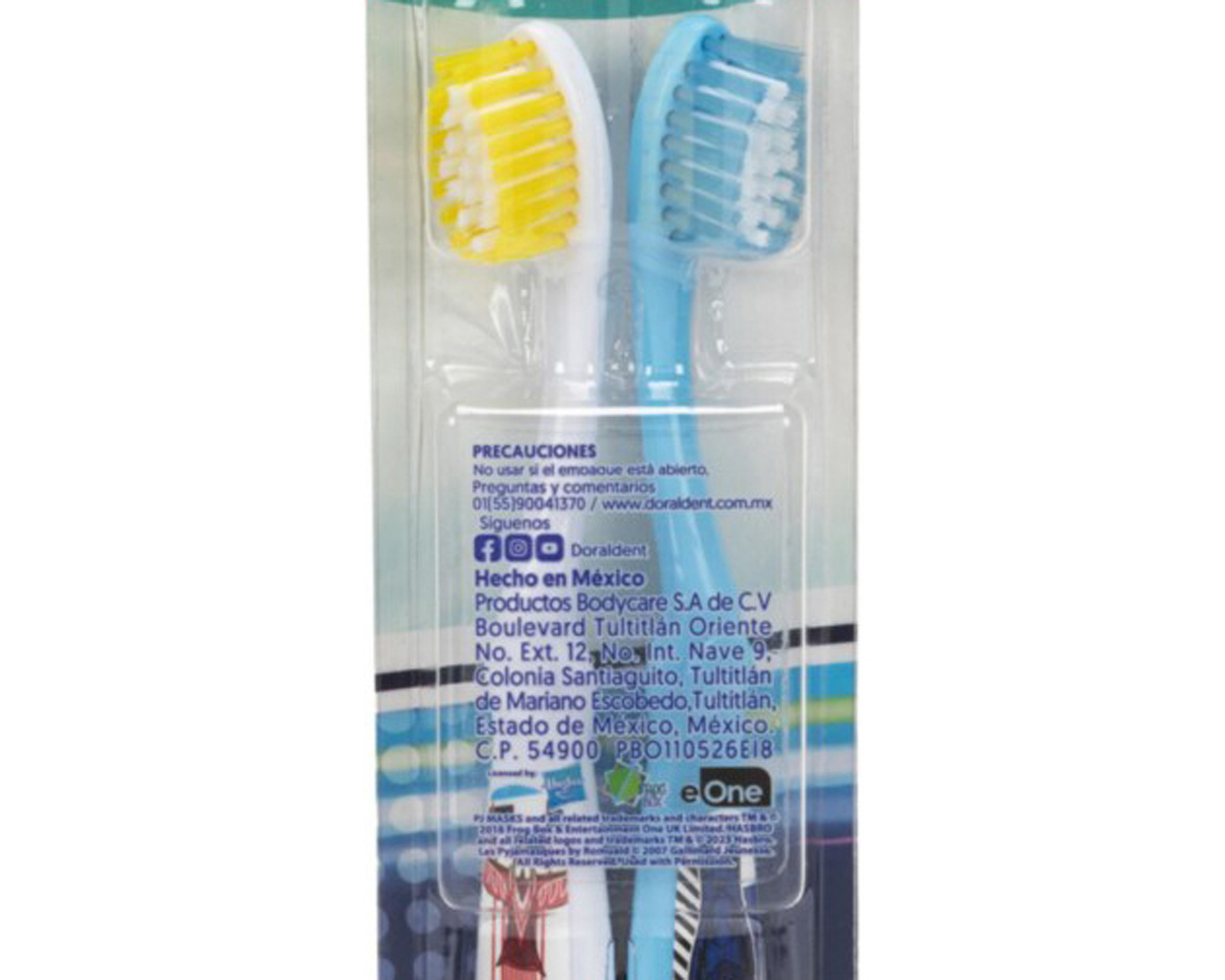 Foto 4 pulgar | Foto 3 | Cepillo Dental Pj Mask Doraldent 2 Piezas