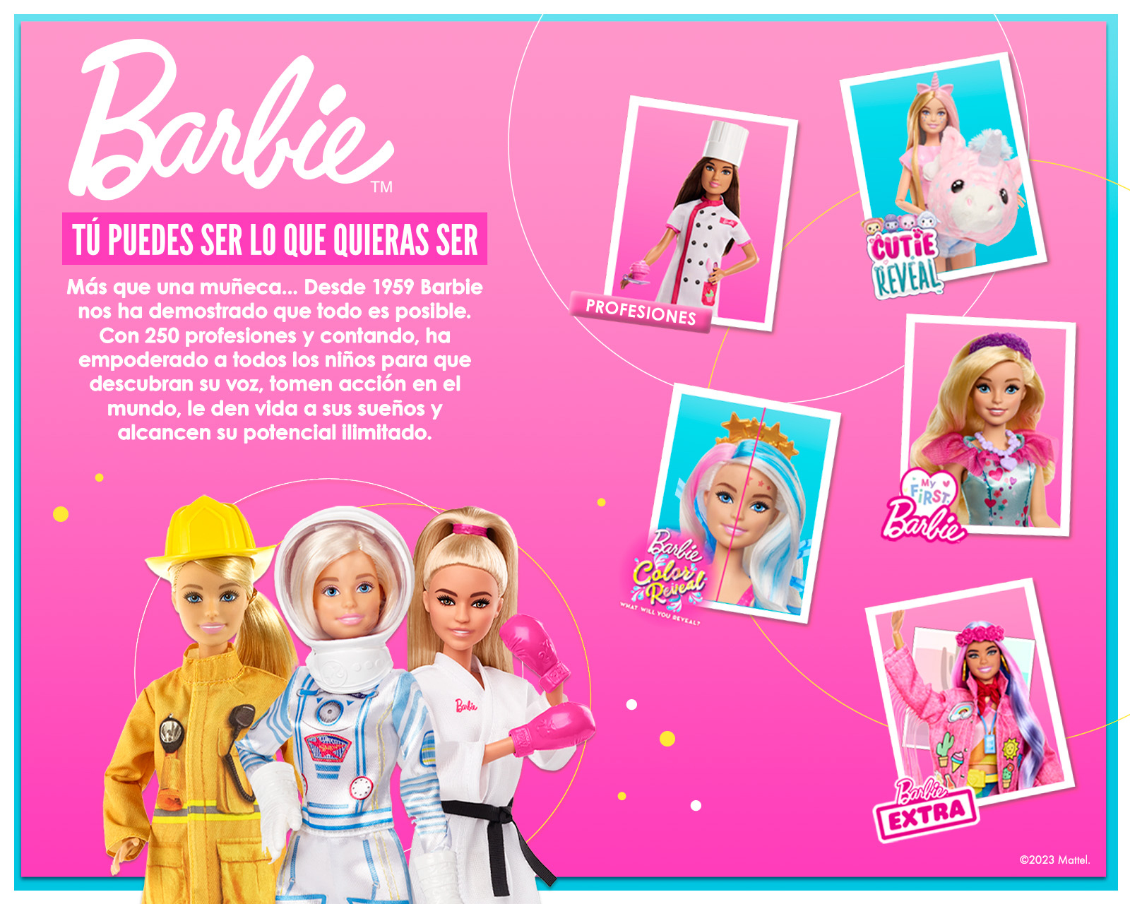 Foto 7 pulgar | Foto 6 | Muñeca Barbie La Película Roller Skates