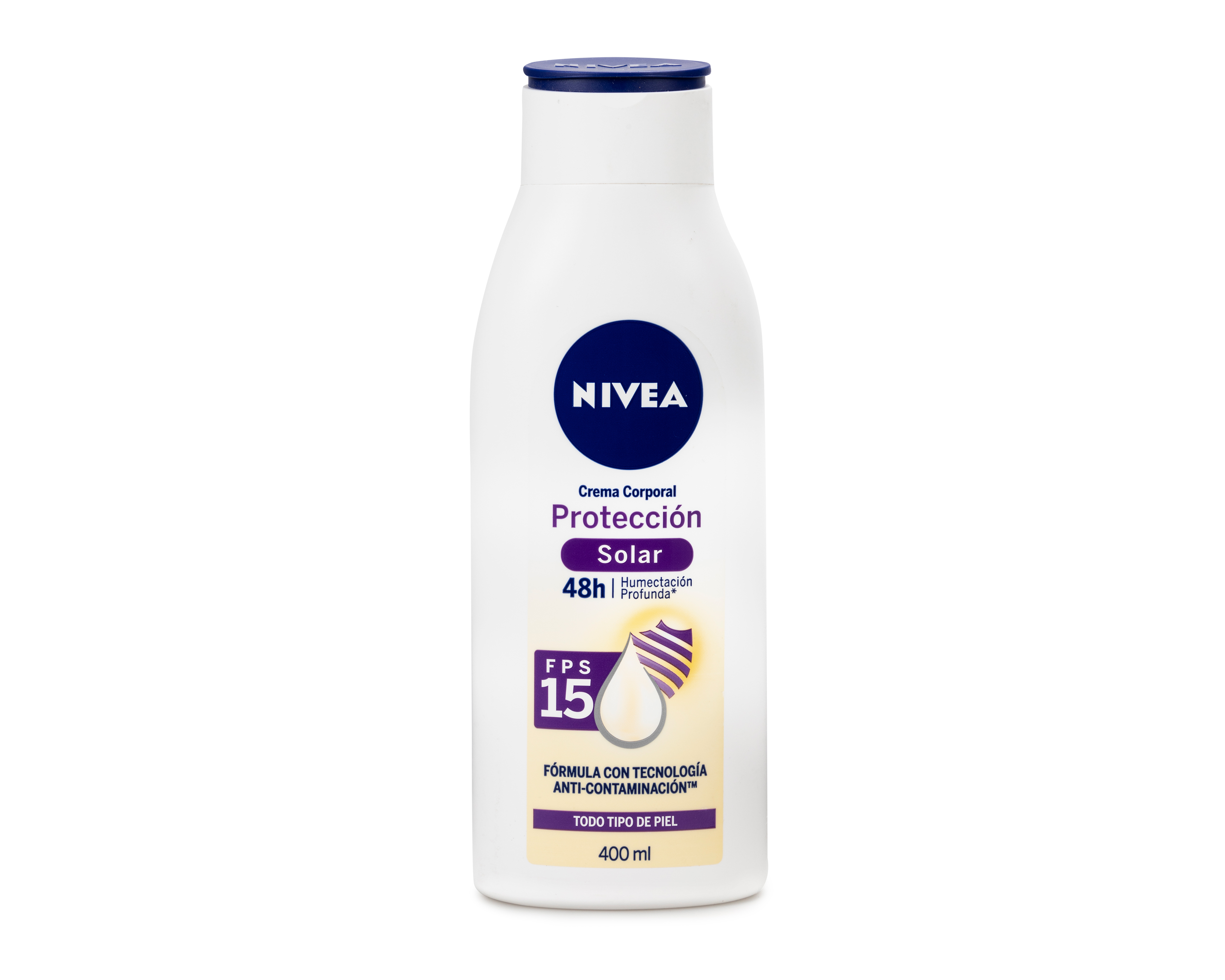 Crema Corporal Nivea Protección Solar 400 ml