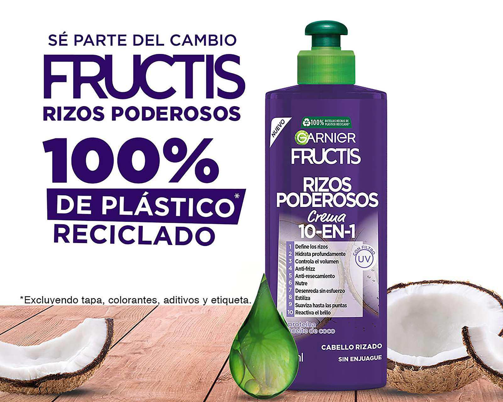 Foto 4 pulgar | Foto 3 | Tratamiento Capilar Garnier Rizos Poderosos