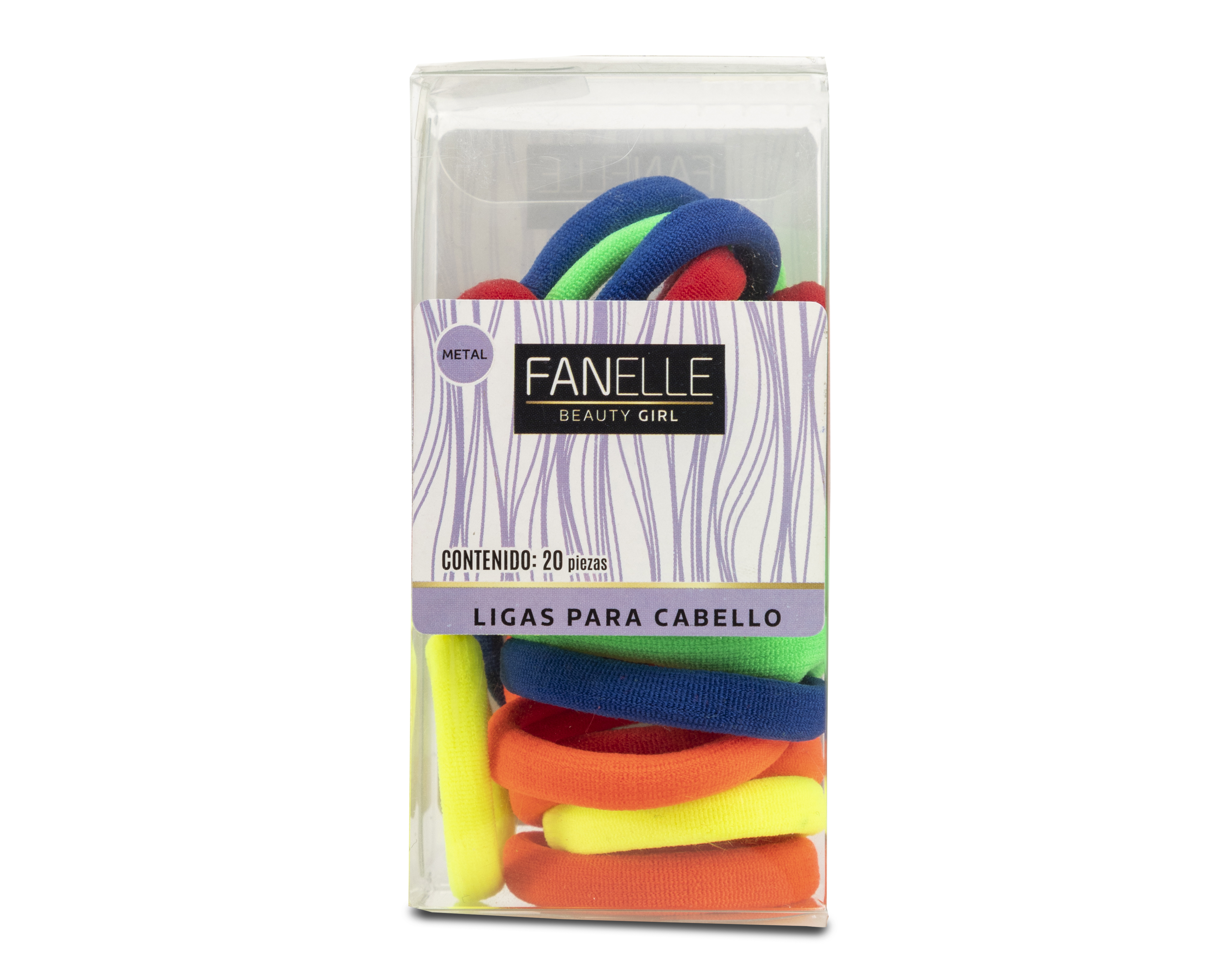 Ligas para el Cabello Fanelle 20 Piezas