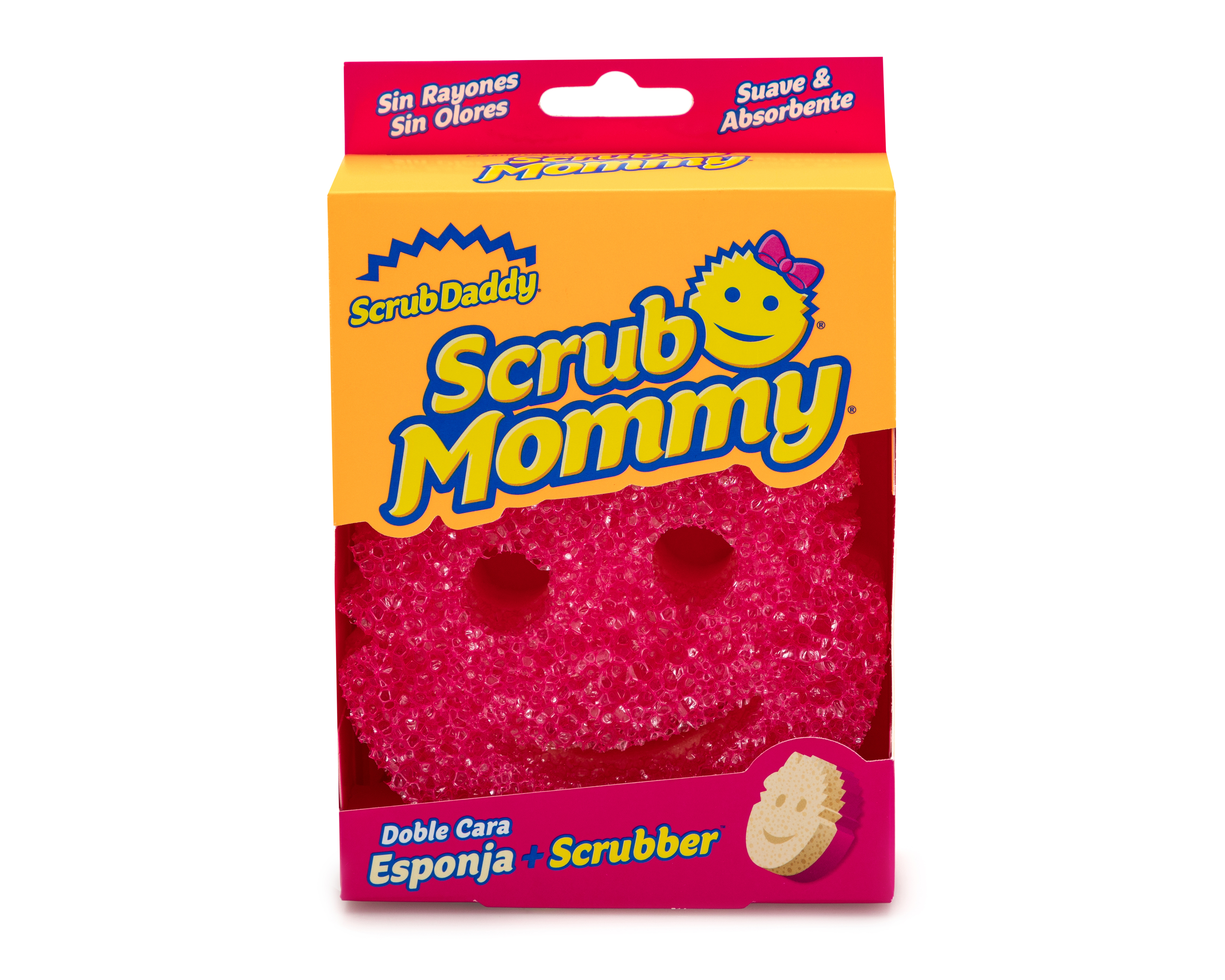 Foto 3 pulgar | Foto 2 | Esponja Scrub Daddy Doble Cara