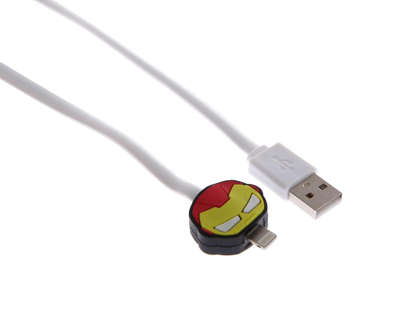Foto 2 pulgar | Foto 1 | Cable Iron Man Lightning