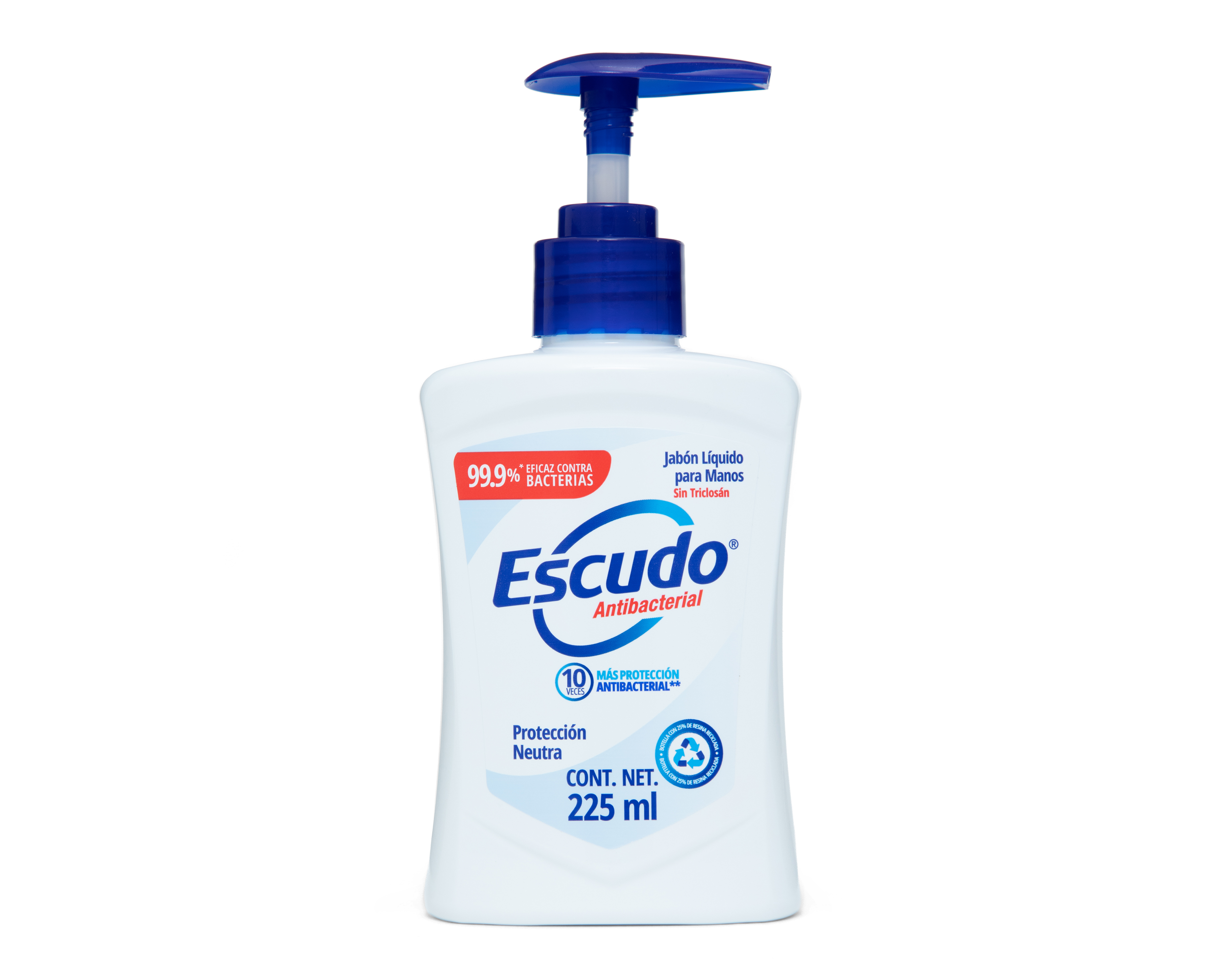 Jabón Líquido para Manos Escudo Antibacterial 225 ml