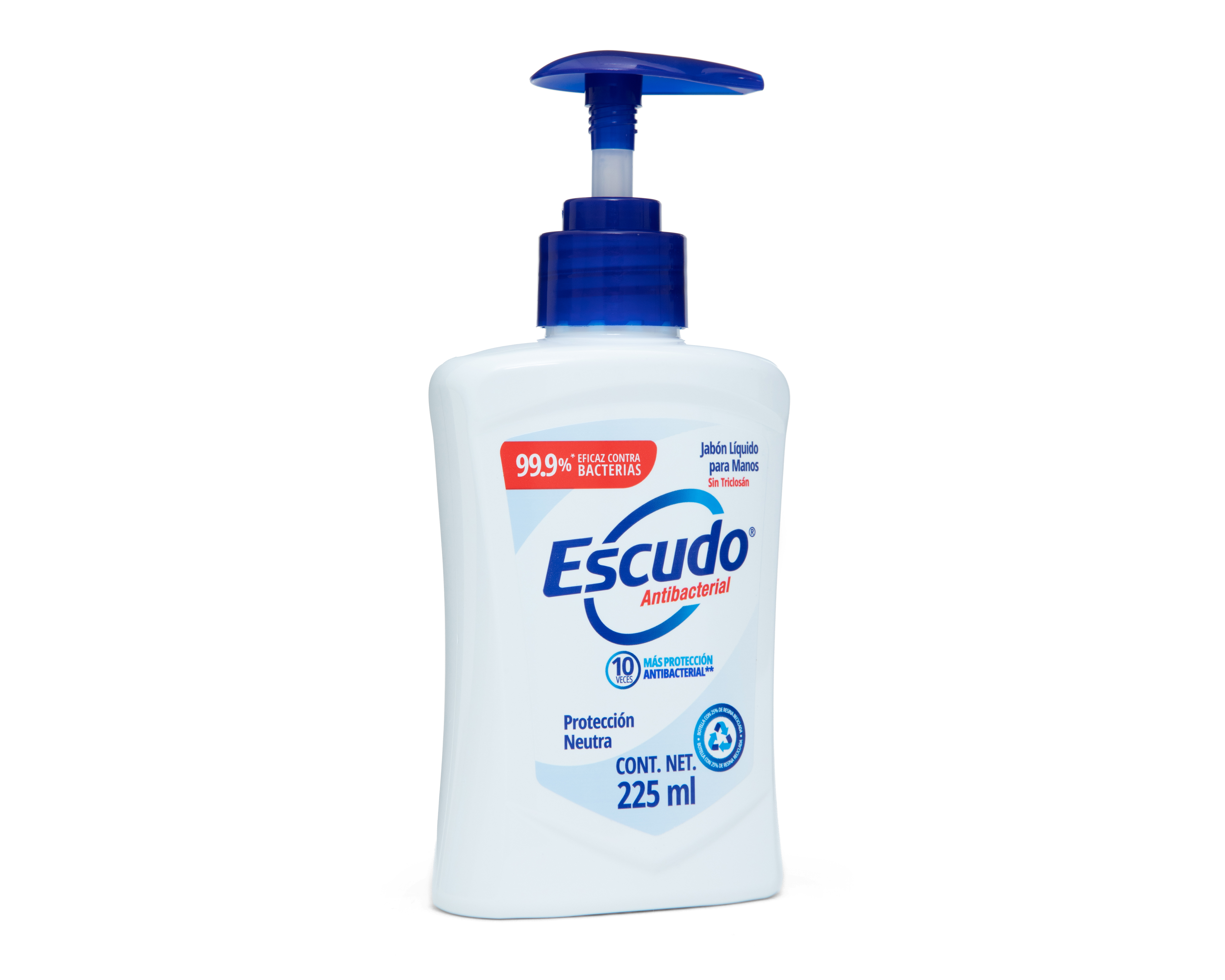 Foto 4 pulgar | Foto 3 | Jabón Líquido para Manos Escudo Antibacterial 225 ml