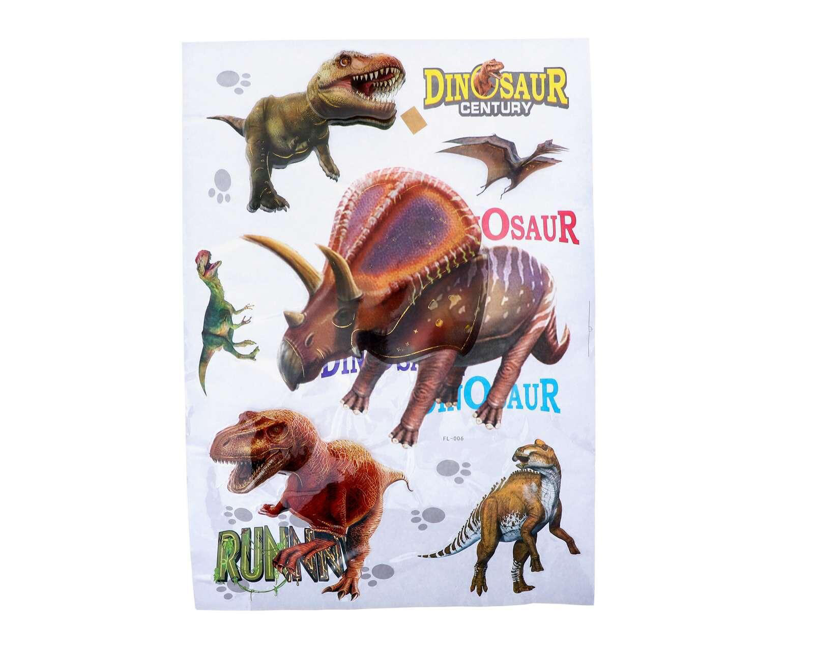 Foto 2 pulgar | Foto 1 | Calcamonías Decorativas Helenika Dinosaurios