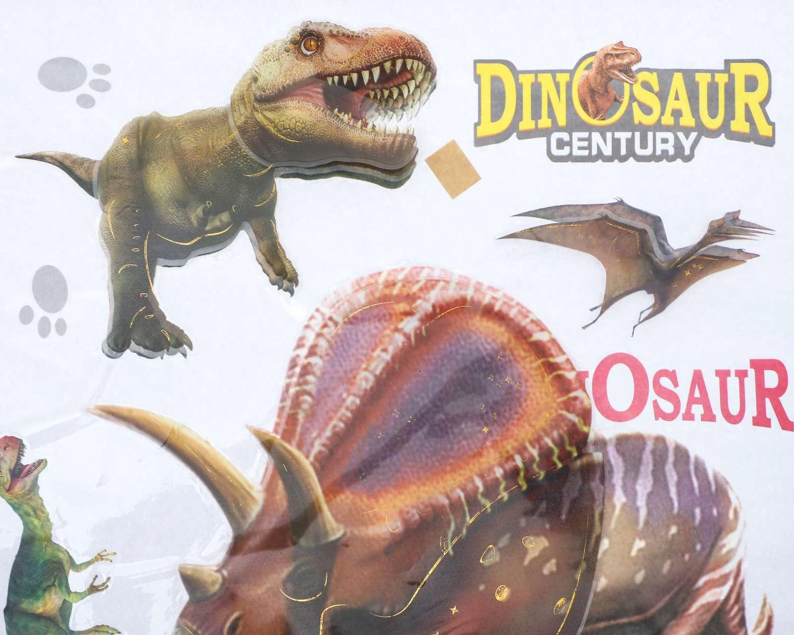 Foto 2 | Foto 2 | Calcamonías Decorativas Helenika Dinosaurios