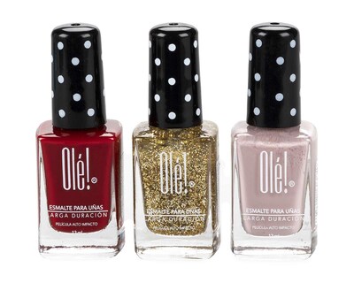 Foto 2 | Foto 2 | Esmalte para Uñas Olé 3 Piezas