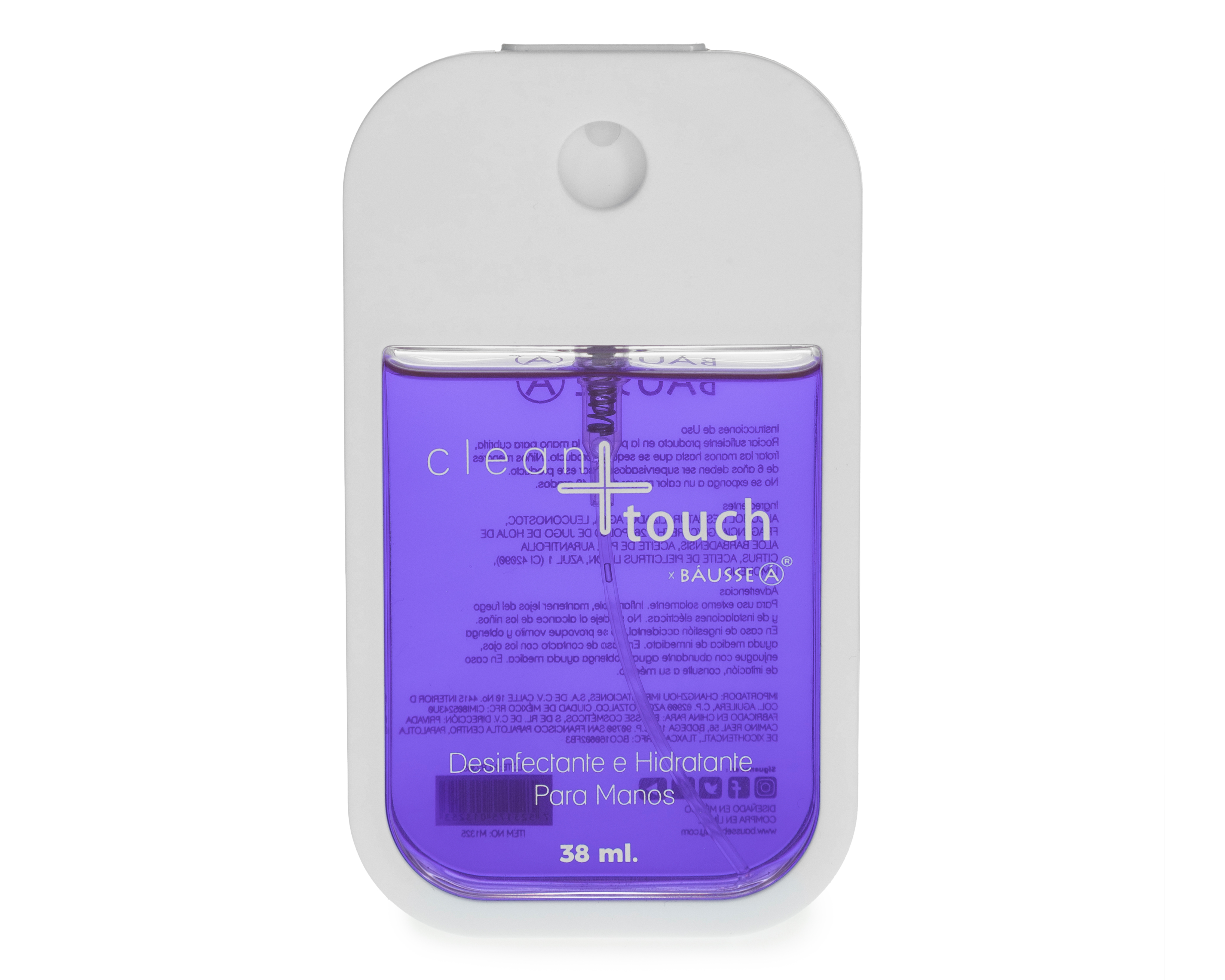 Foto 2 pulgar | Foto 1 | Spray Antibacterial Clean Touch Bausse Uva 38 ml