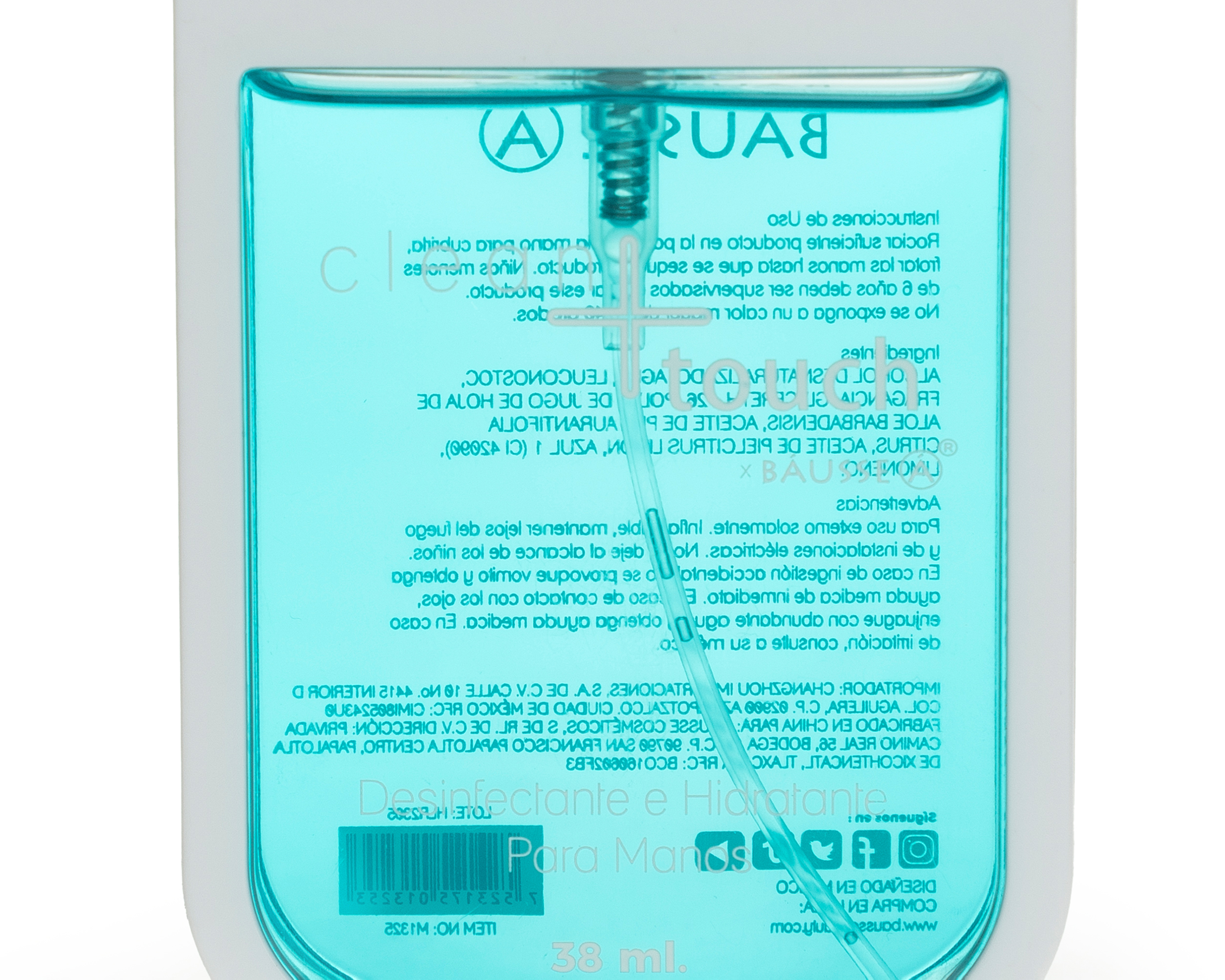 Foto 4 pulgar | Foto 3 | Spray Antibacterial Clean Touch Bausse Chicle 38 ml