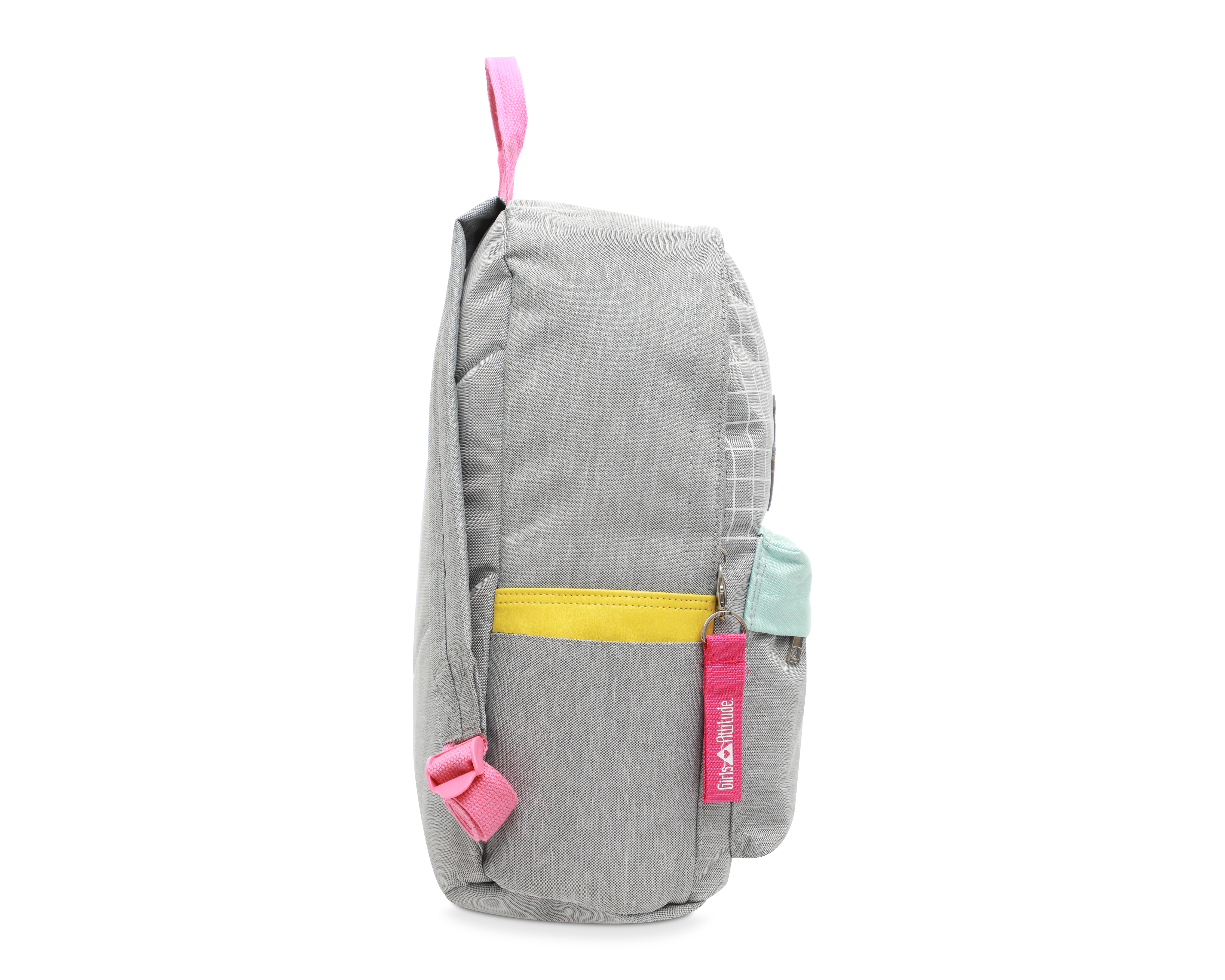 Foto 4 pulgar | Foto 3 | Mochila Girls Attitude Gris