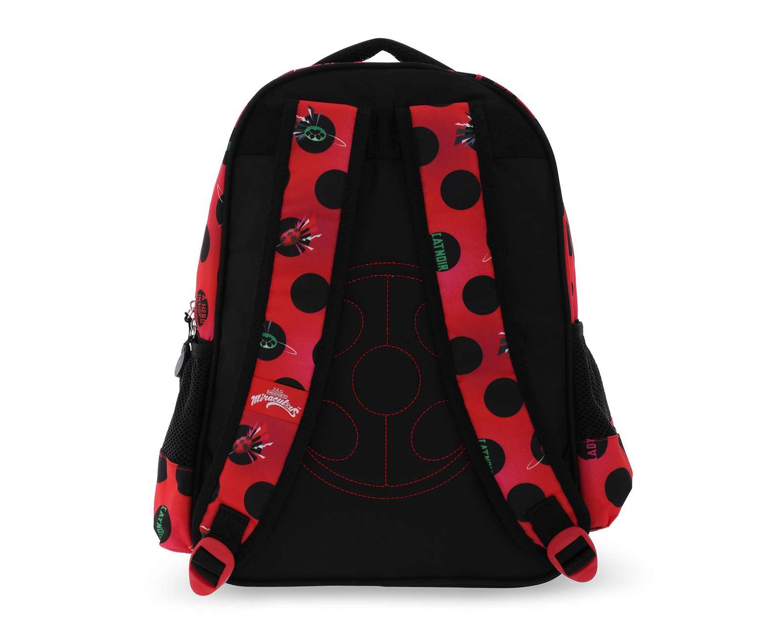 Foto 3 pulgar | Foto 2 | Mochila MiraculousLady Bug Roja