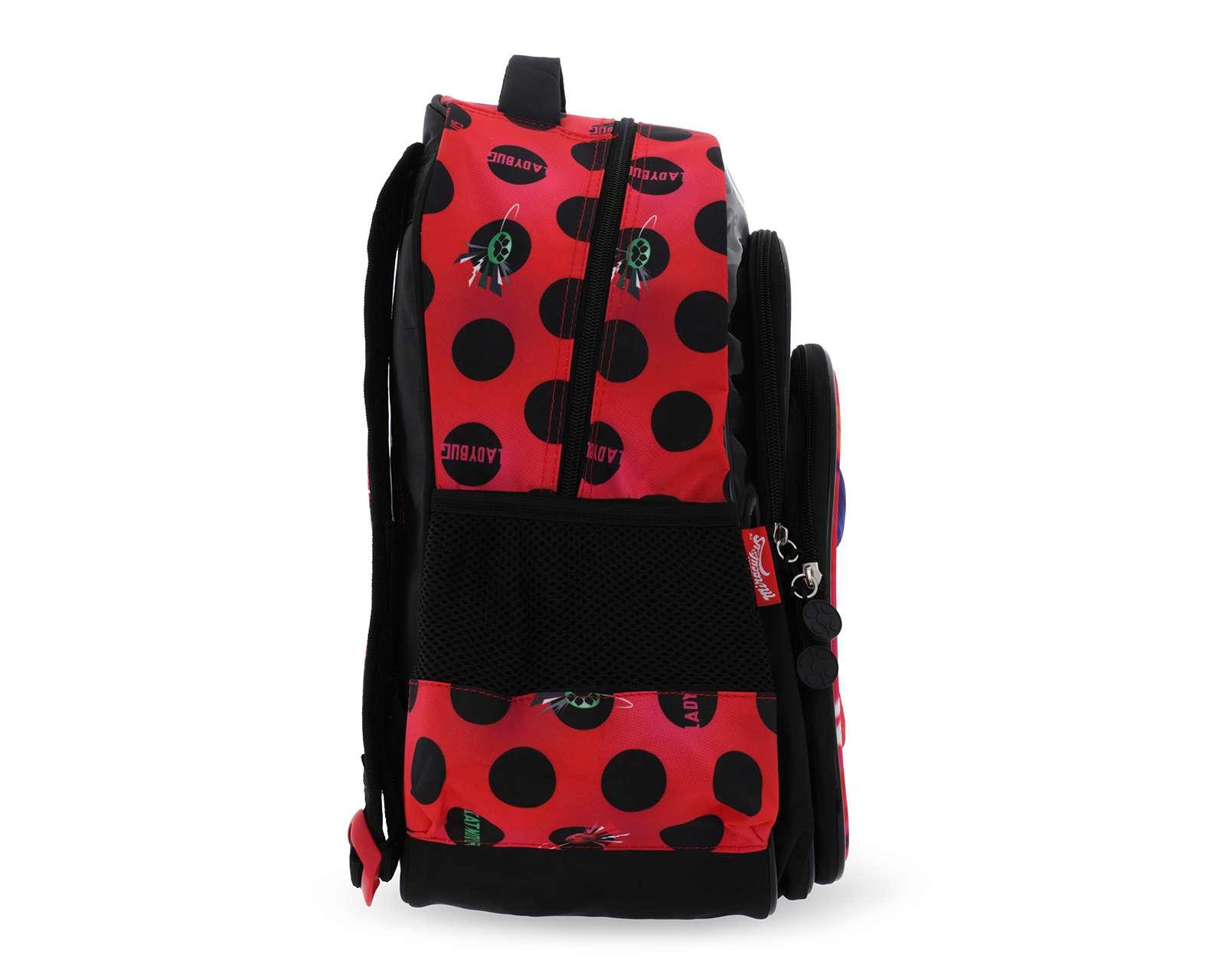 Foto 4 pulgar | Foto 3 | Mochila MiraculousLady Bug Roja