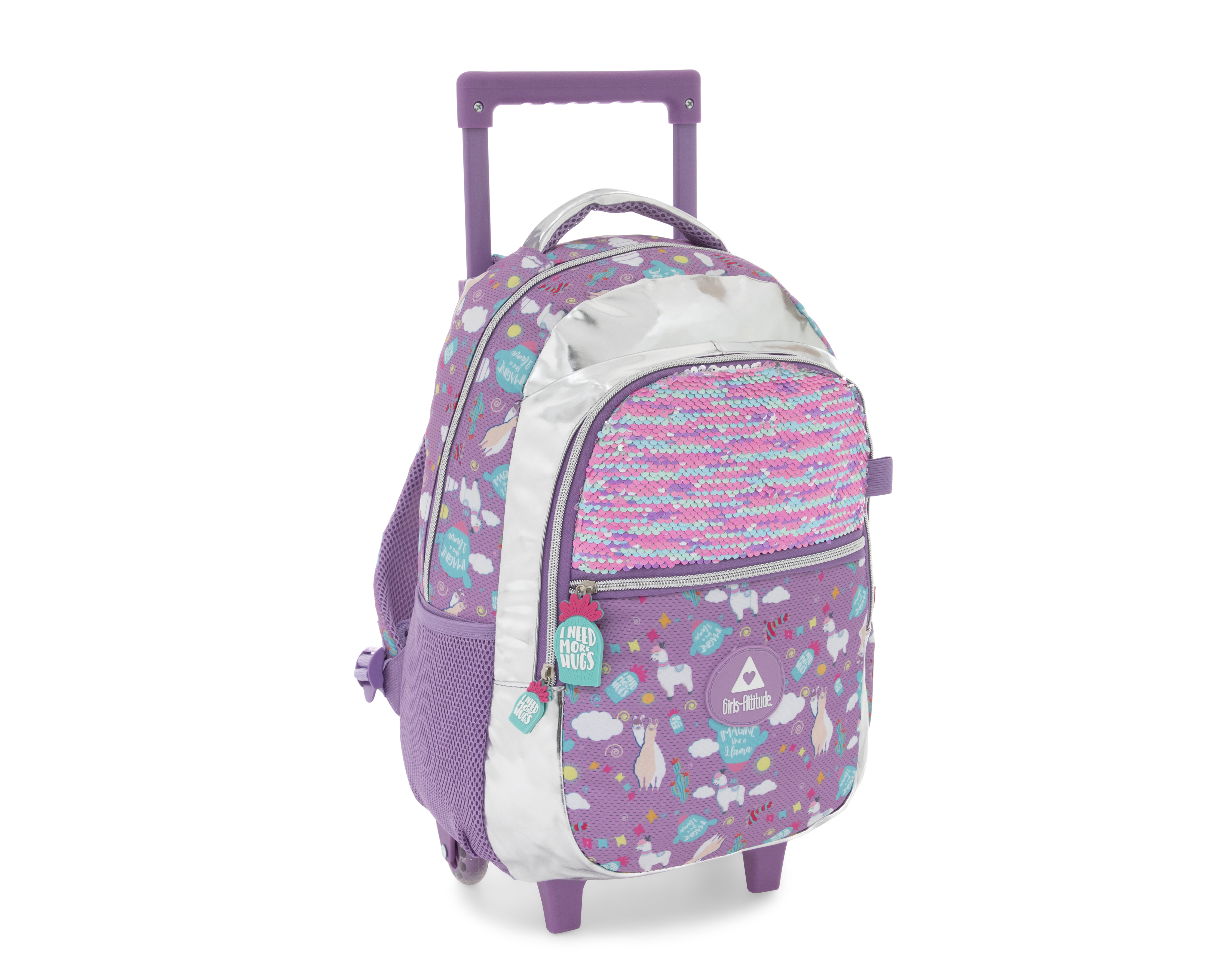 Foto 2 | Foto 2 | Mochila con Ruedas Girls Attitude Lila