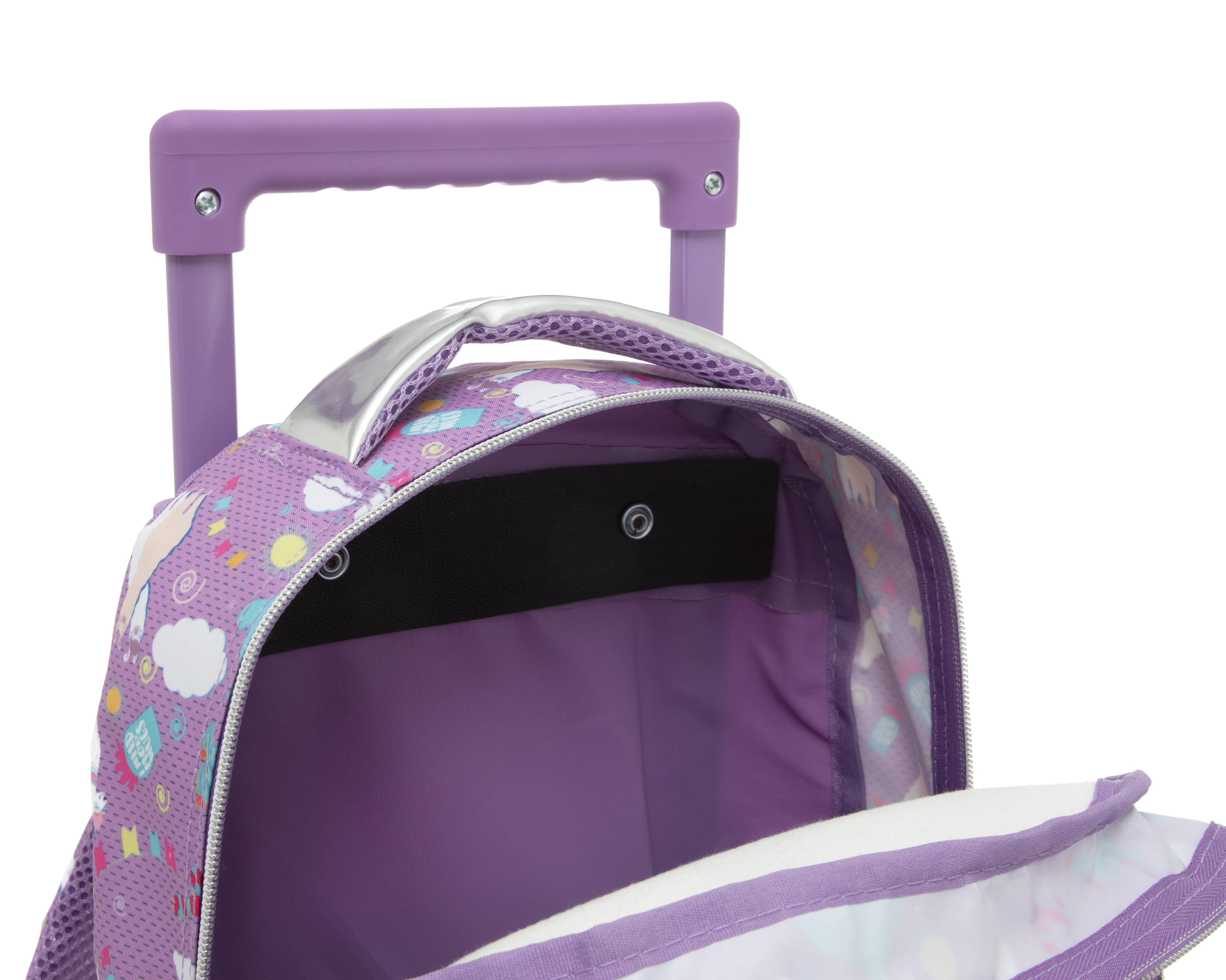 Foto 8 pulgar | Foto 7 | Mochila con Ruedas Girls Attitude Lila