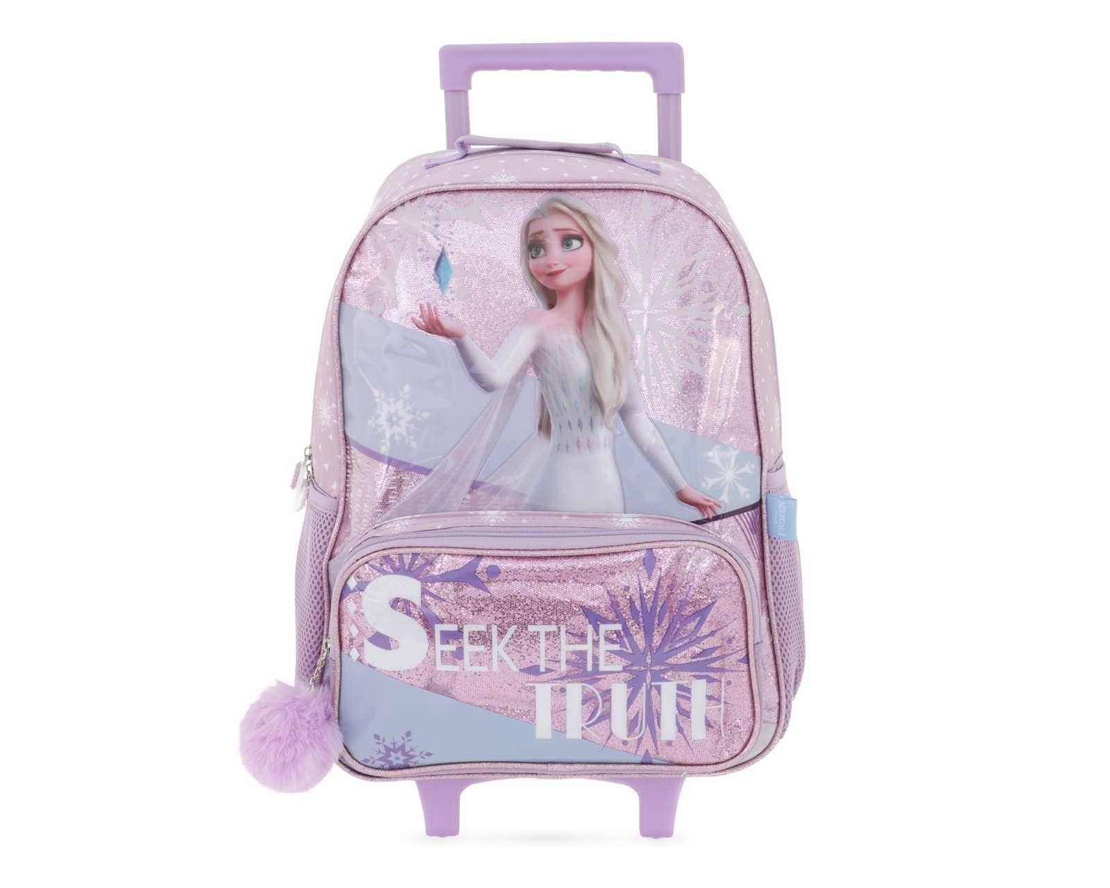 Foto 1 | Foto 1 | Mochila con Ruedas Disney Lila