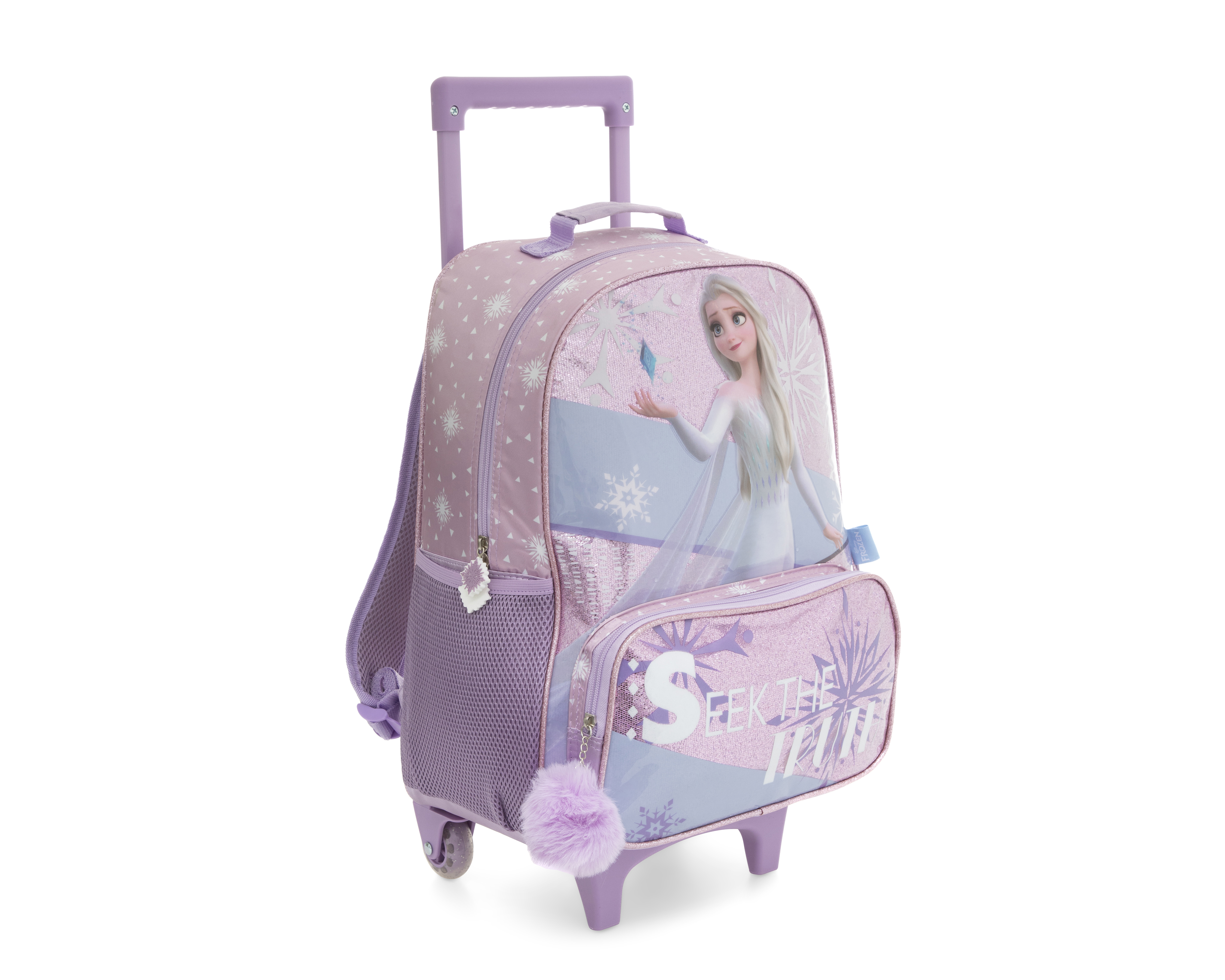 Foto 3 pulgar | Foto 2 | Mochila con Ruedas Disney Lila