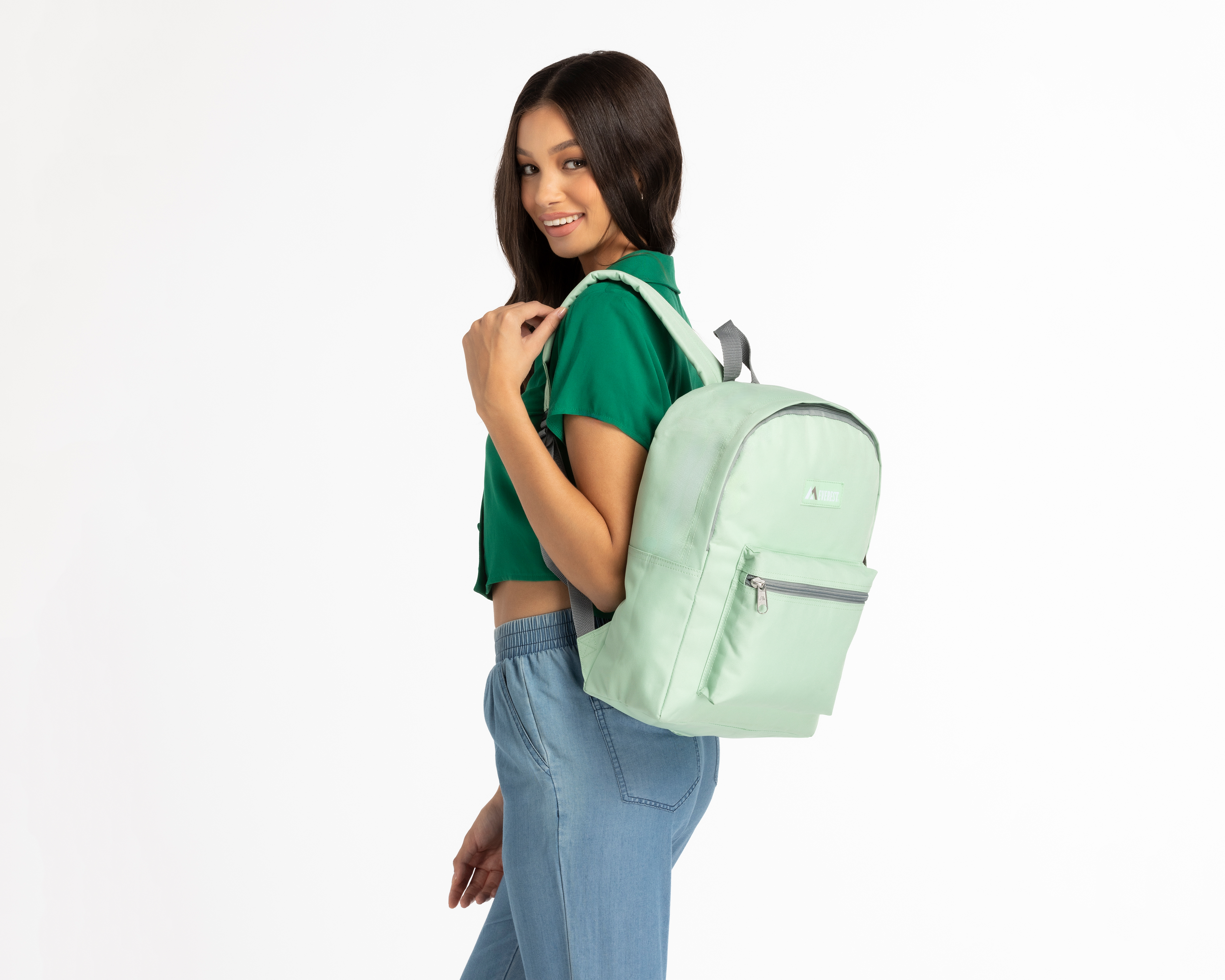 Foto 7 pulgar | Foto 6 | Mochila Everest Verde