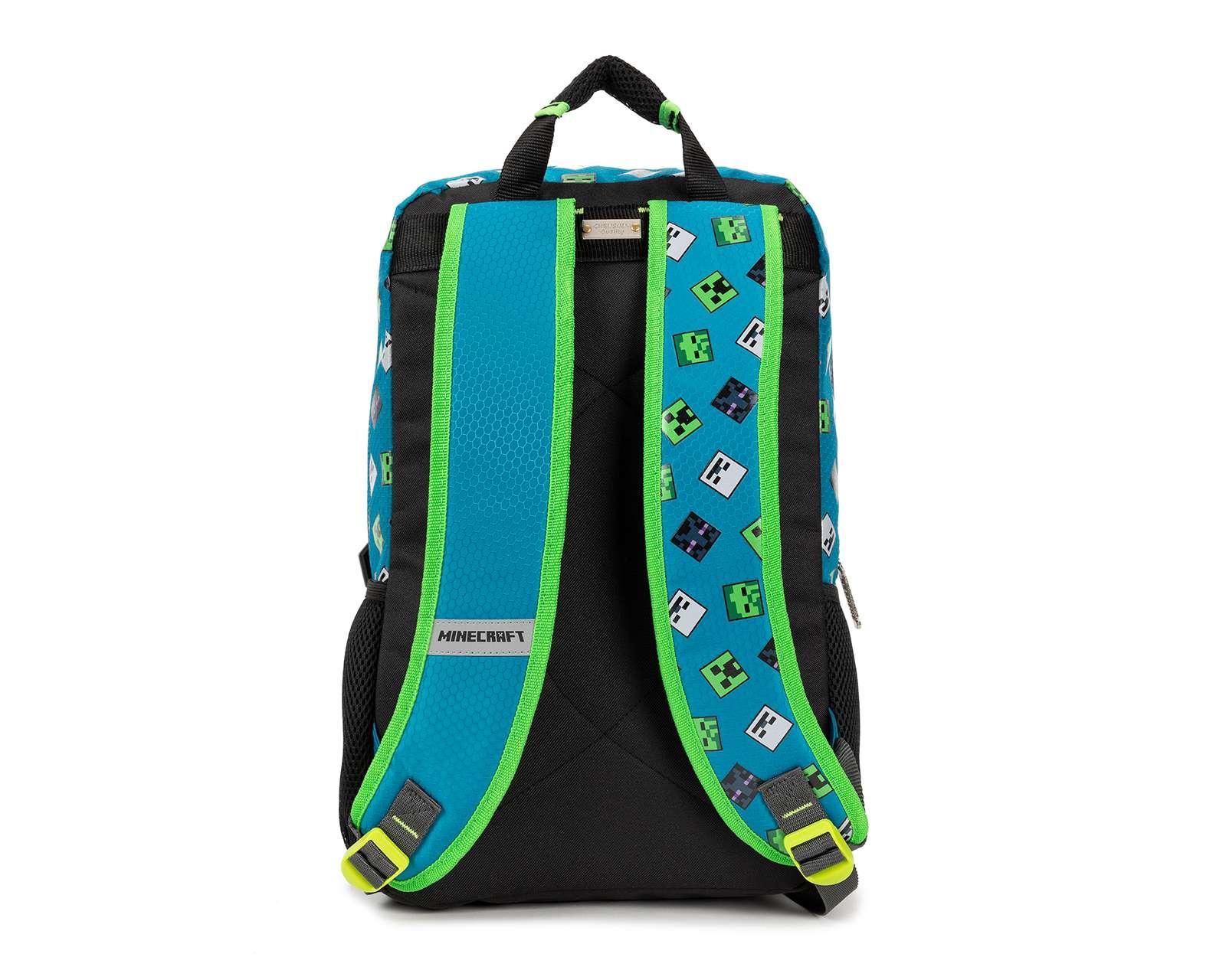 Foto 3 pulgar | Foto 3 | Mochila Minecraft Azul