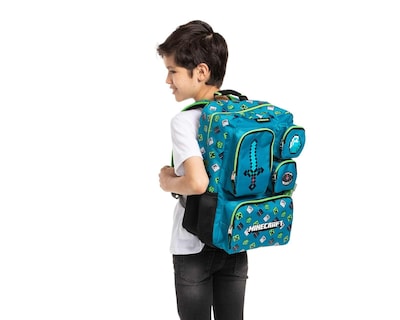 Foto 3 | Foto 6 | Mochila Minecraft Azul