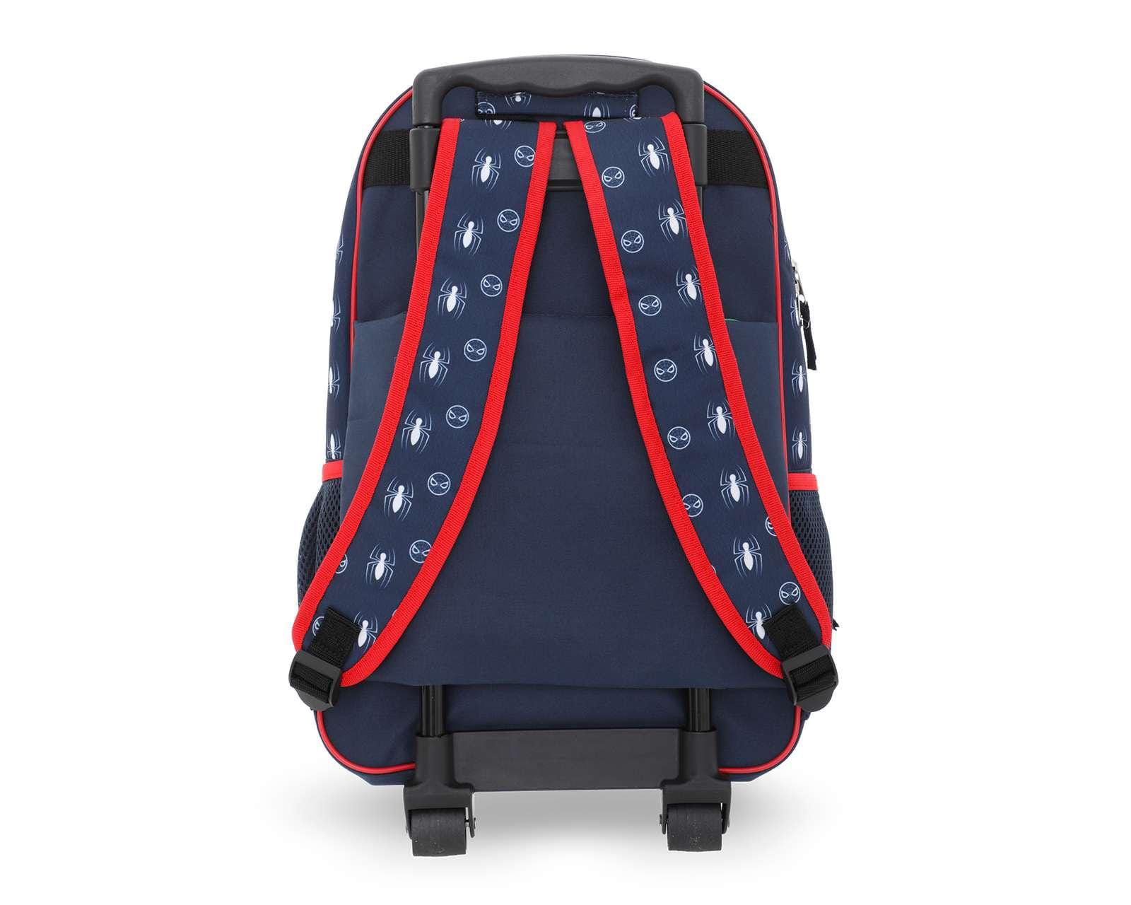 Foto 4 pulgar | Foto 3 | Mochila con Ruedas Marvel Azul