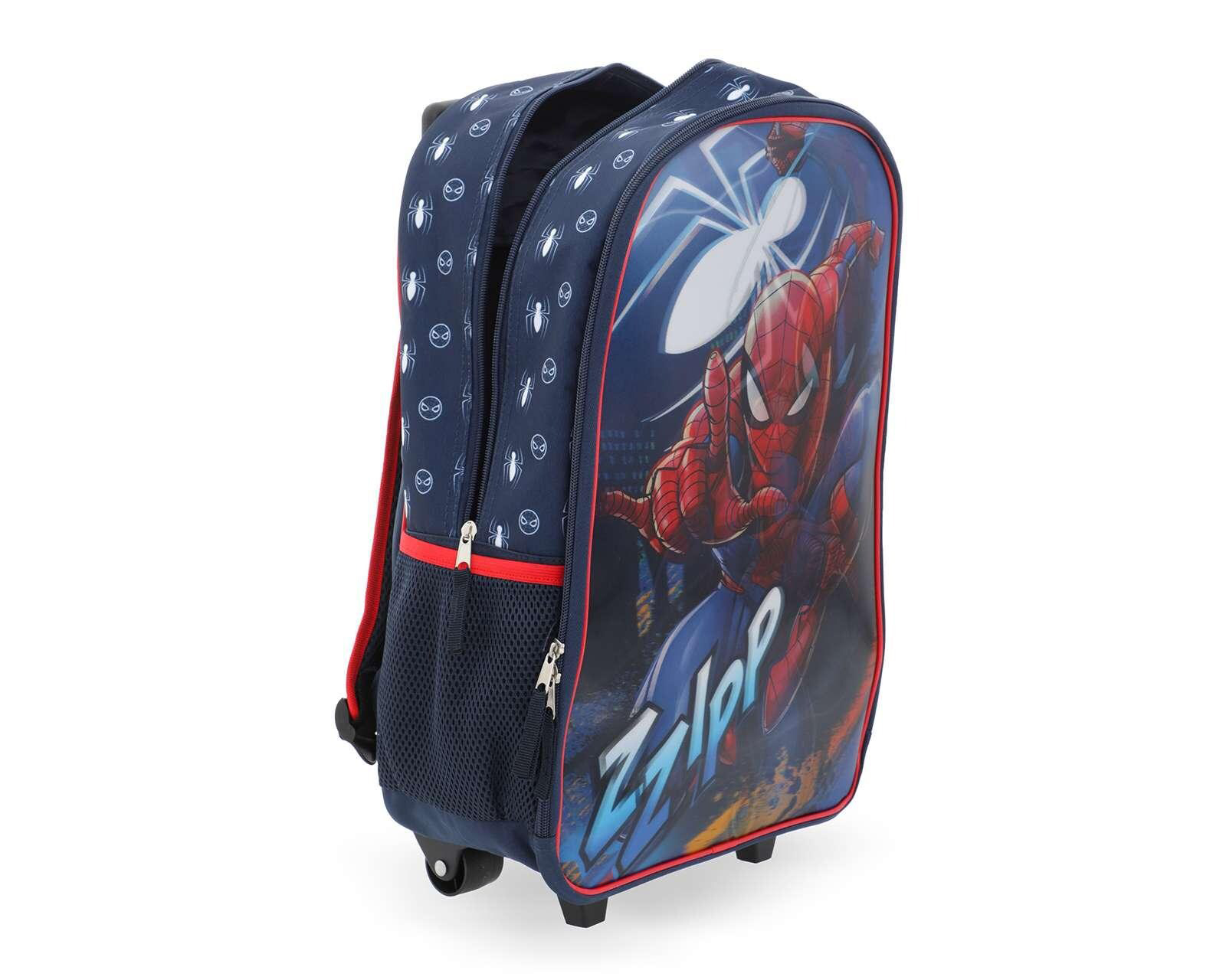 Foto 6 pulgar | Foto 5 | Mochila con Ruedas Marvel Azul